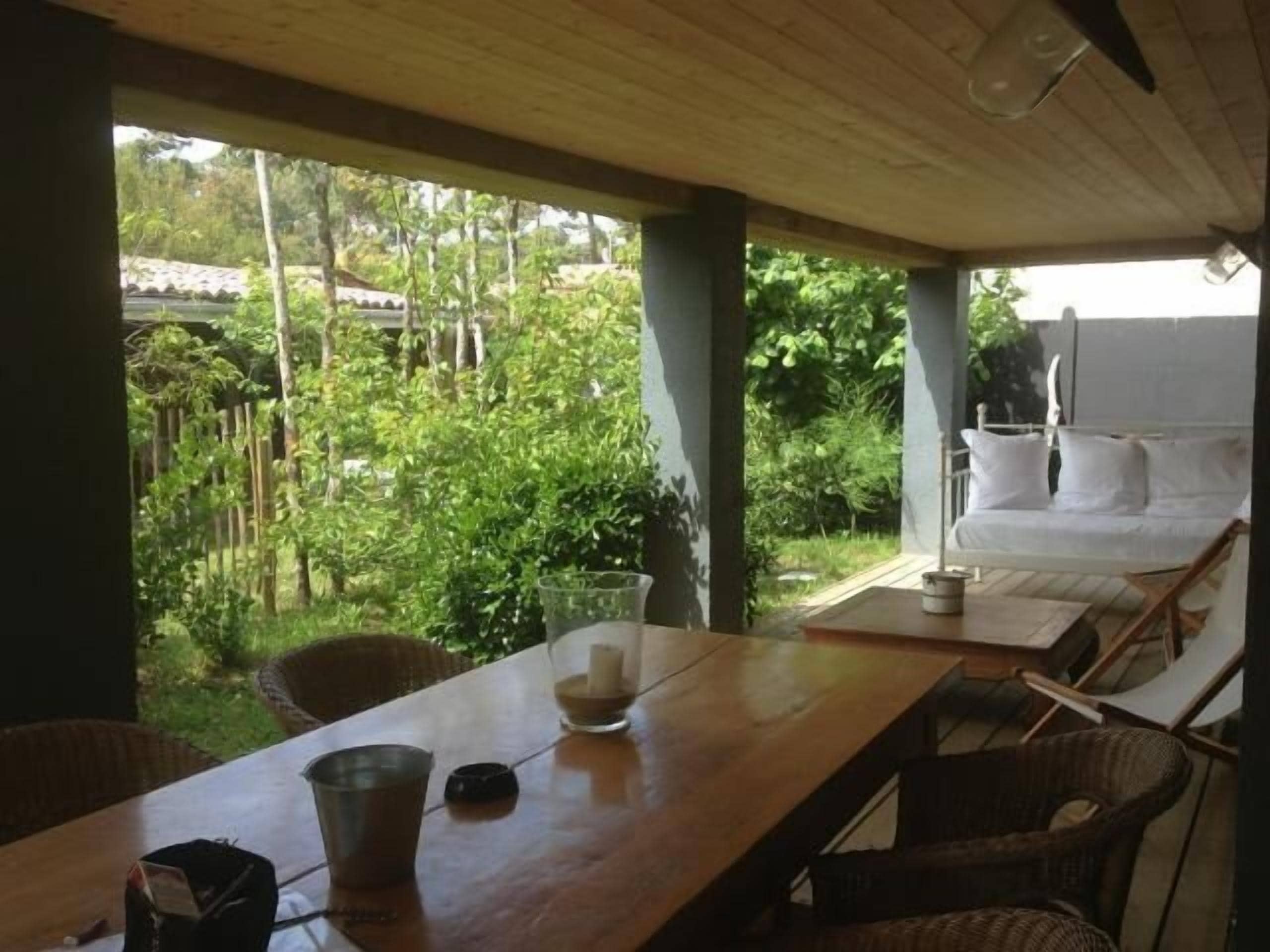 Covered terrace apartment - Cap Ferret peninsula, Piraillan with garden