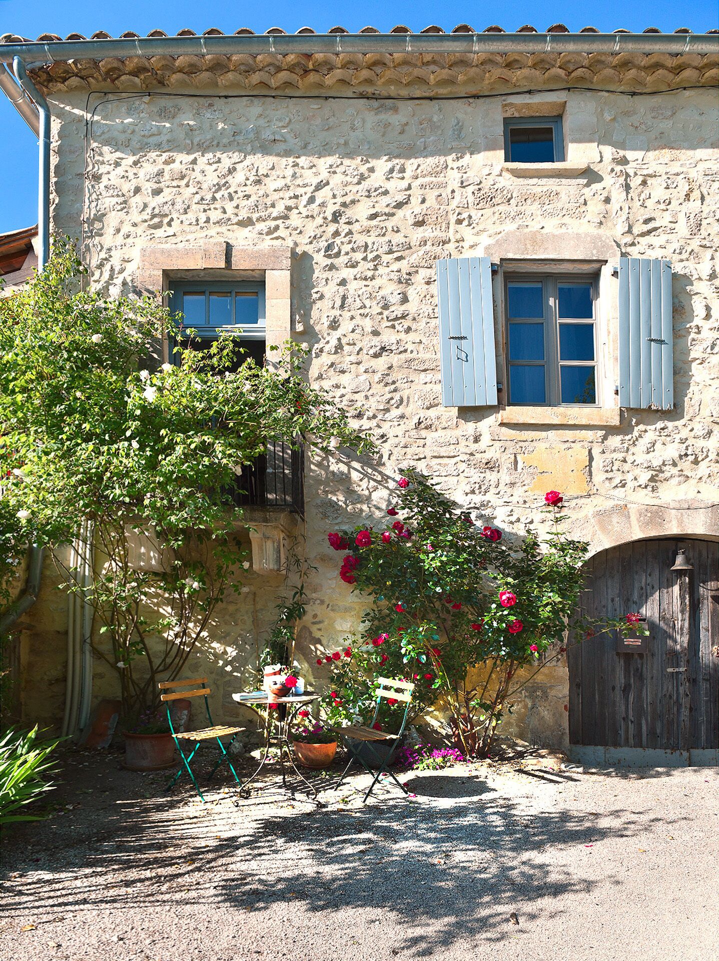 Holidays in the South of Ardeche in a beautiful old stone house