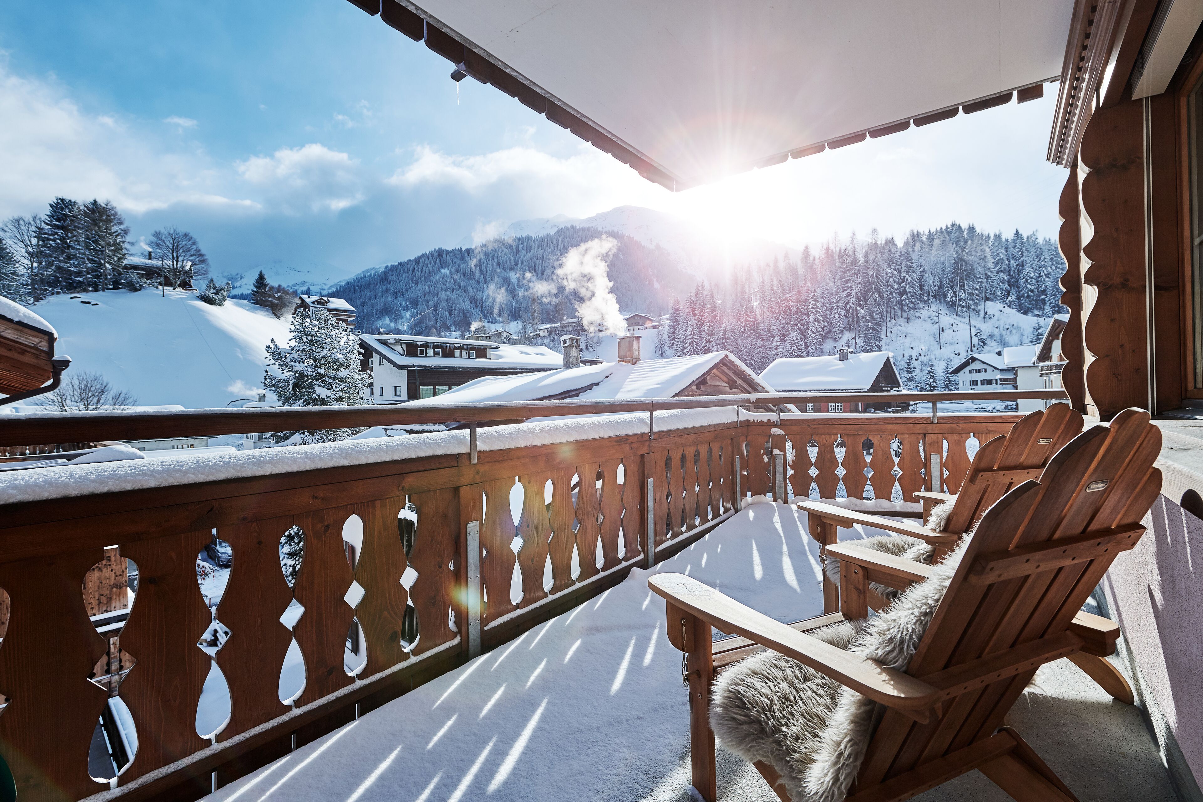 Klosters luxury home in the heart of the village