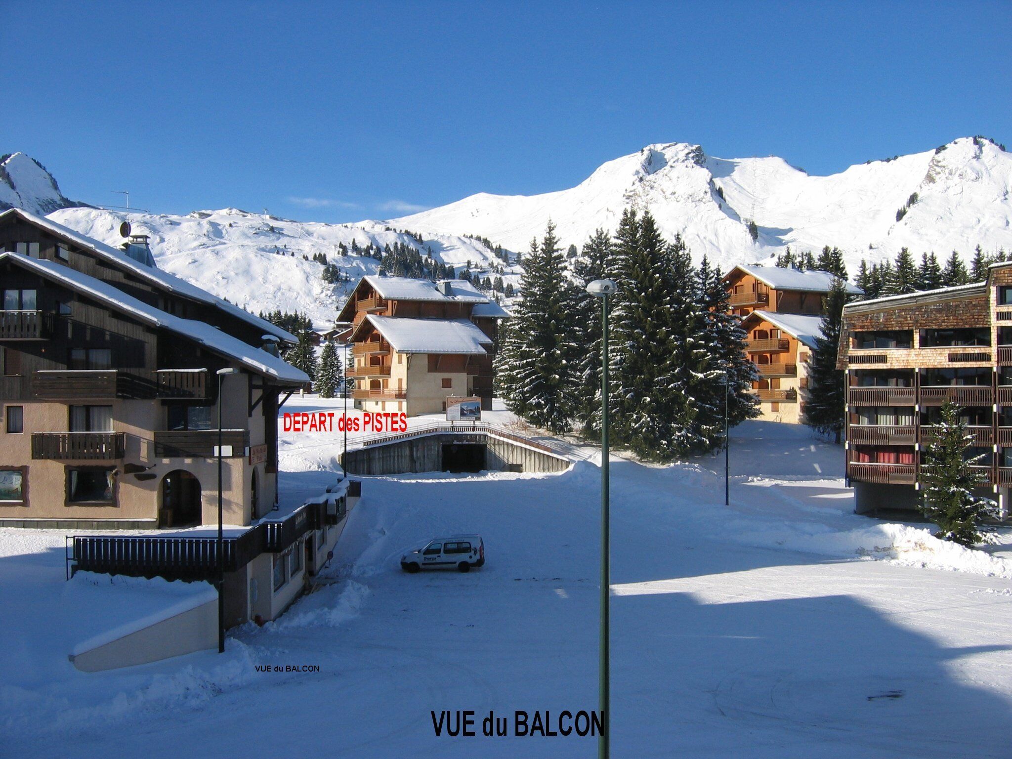 Apartment 4 people in the heart of Le PRAZ de LYS