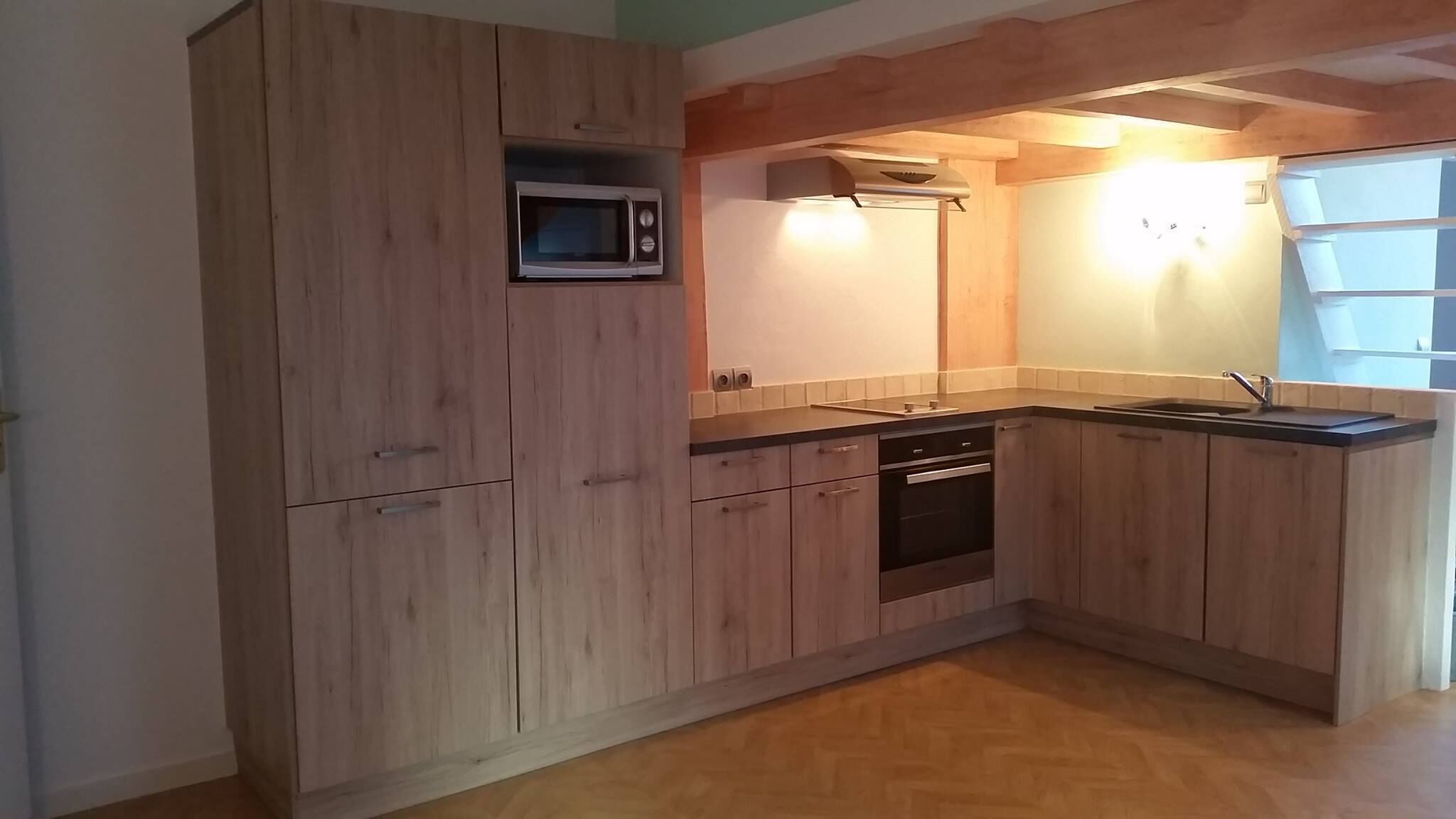 fully renovated apartment 45m2 in lullin