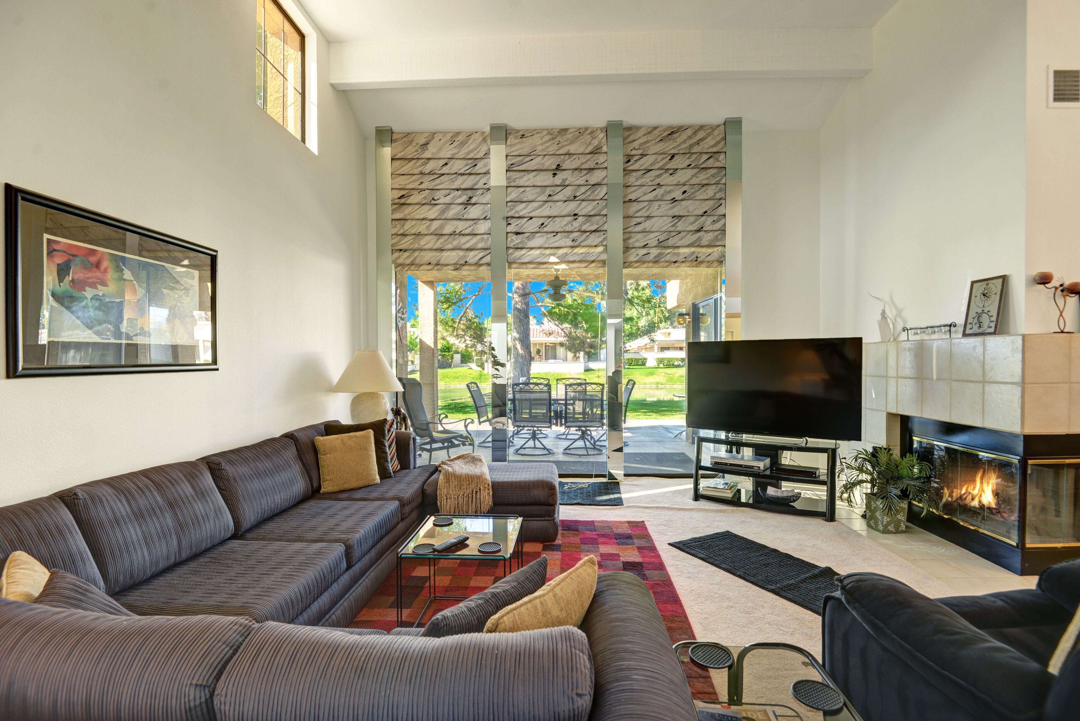 Cathedral Canyon CC Oasis + Golf Course & Lake Views +Large patio+Near Restauran