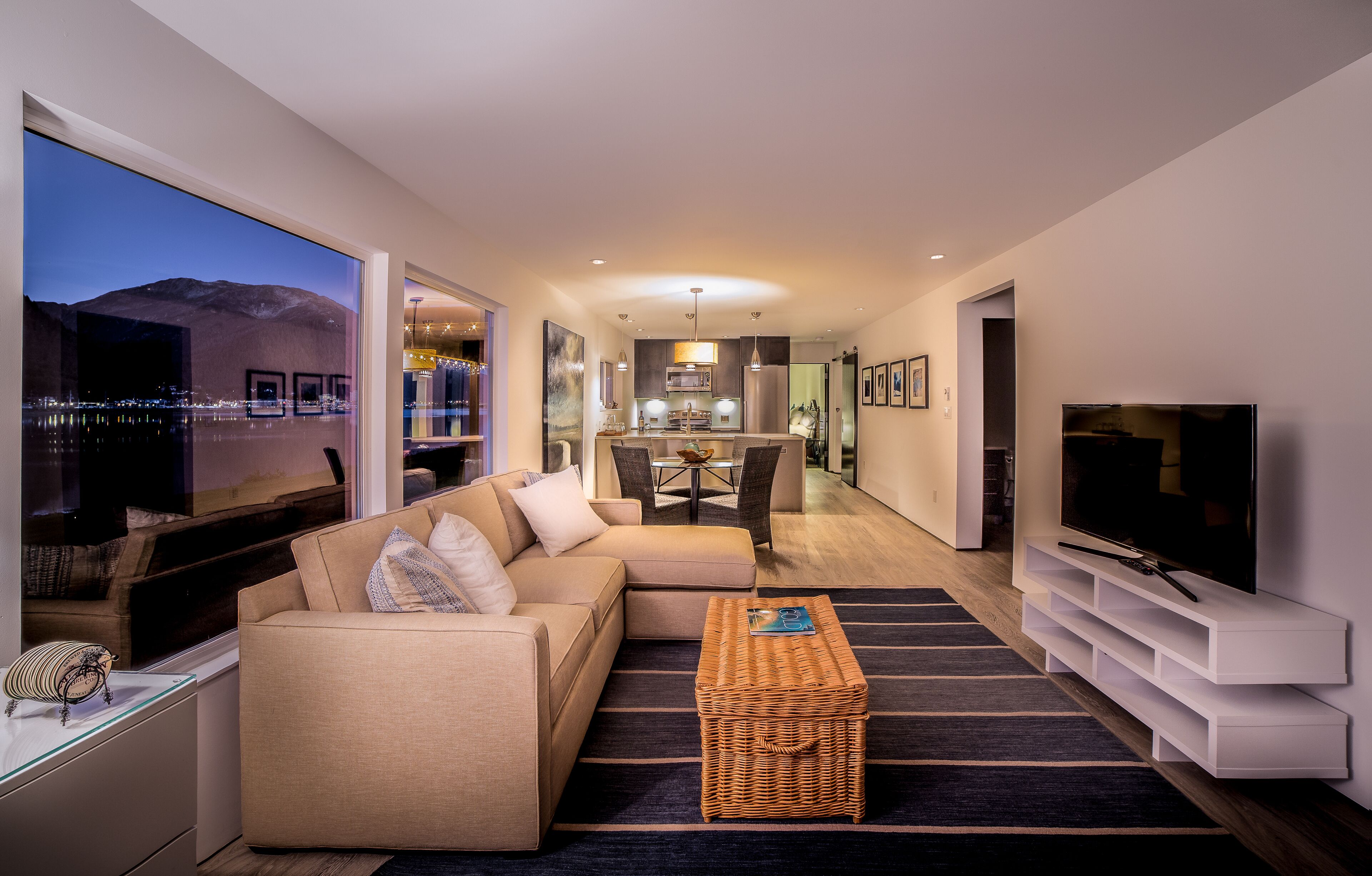 Secluded Beach Condo - Lower Level - Modern Living at the Edge of Forest & Sea