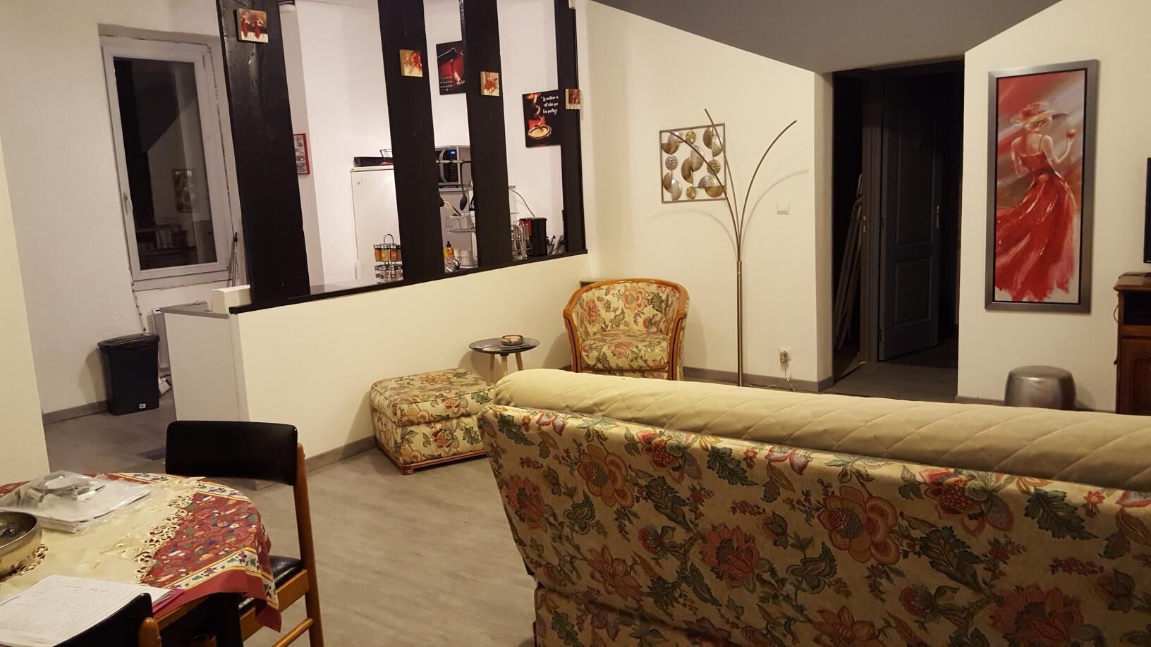Very beautiful F2 of about 50m² 300m from the thermal baths