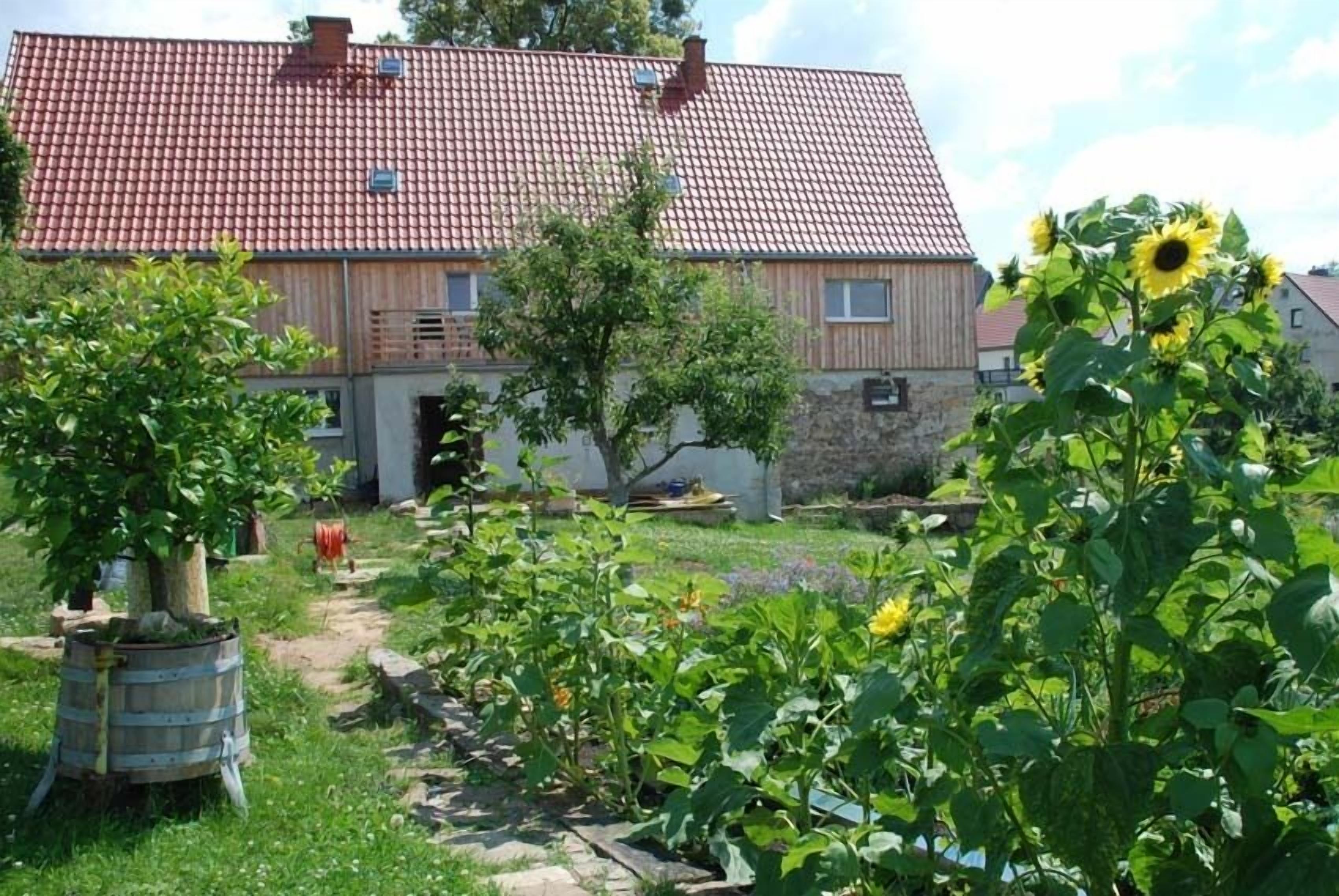 Apartment on the Kunsthof Borsberg on the outskirts of Dresden