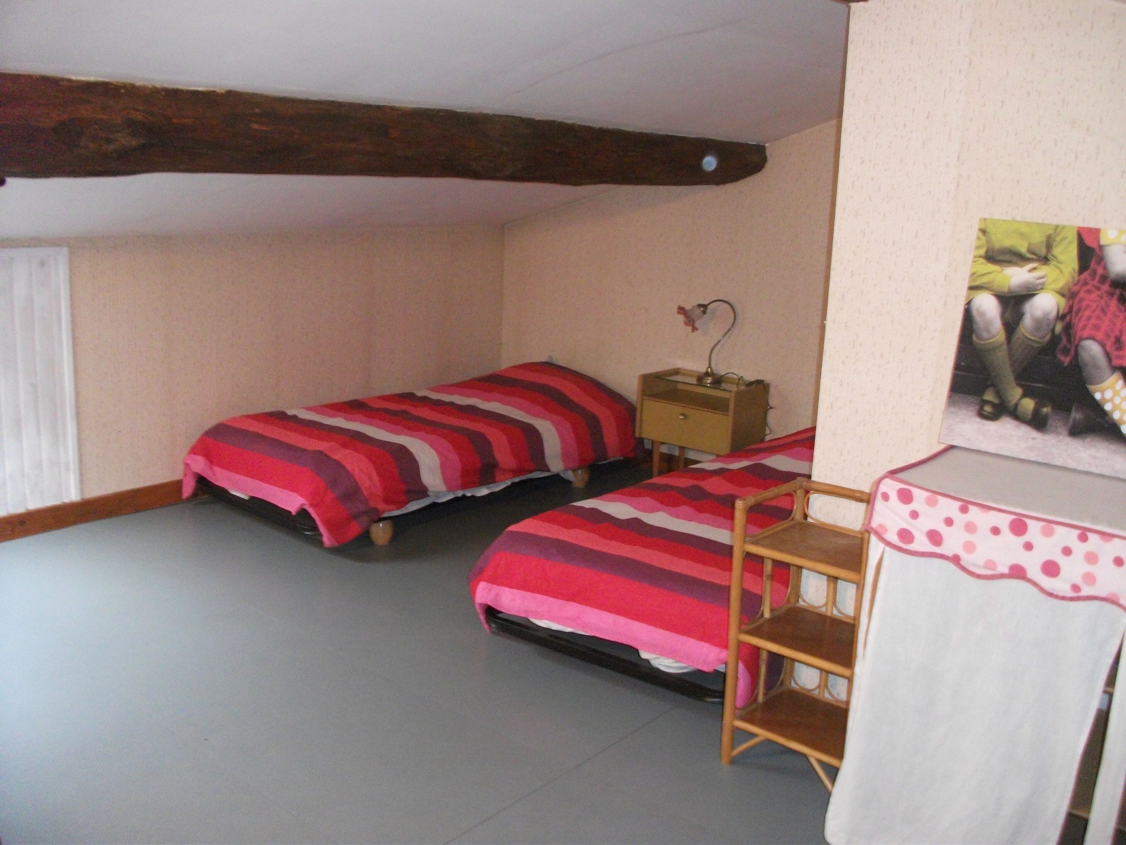 VINTAGE with a view over the roofs