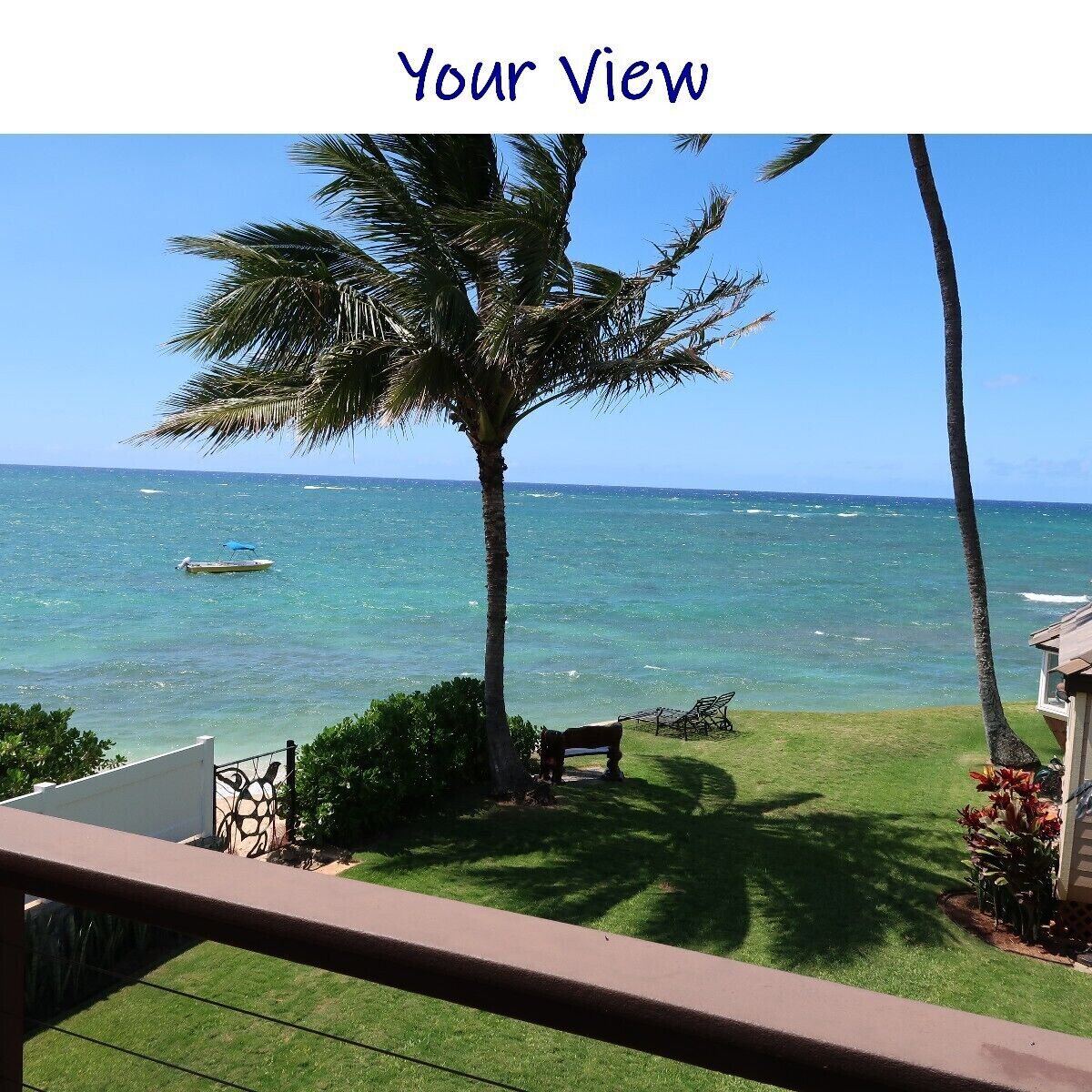 Idylliic beachfront private guest suite on the beautiful North Shore of Oahu