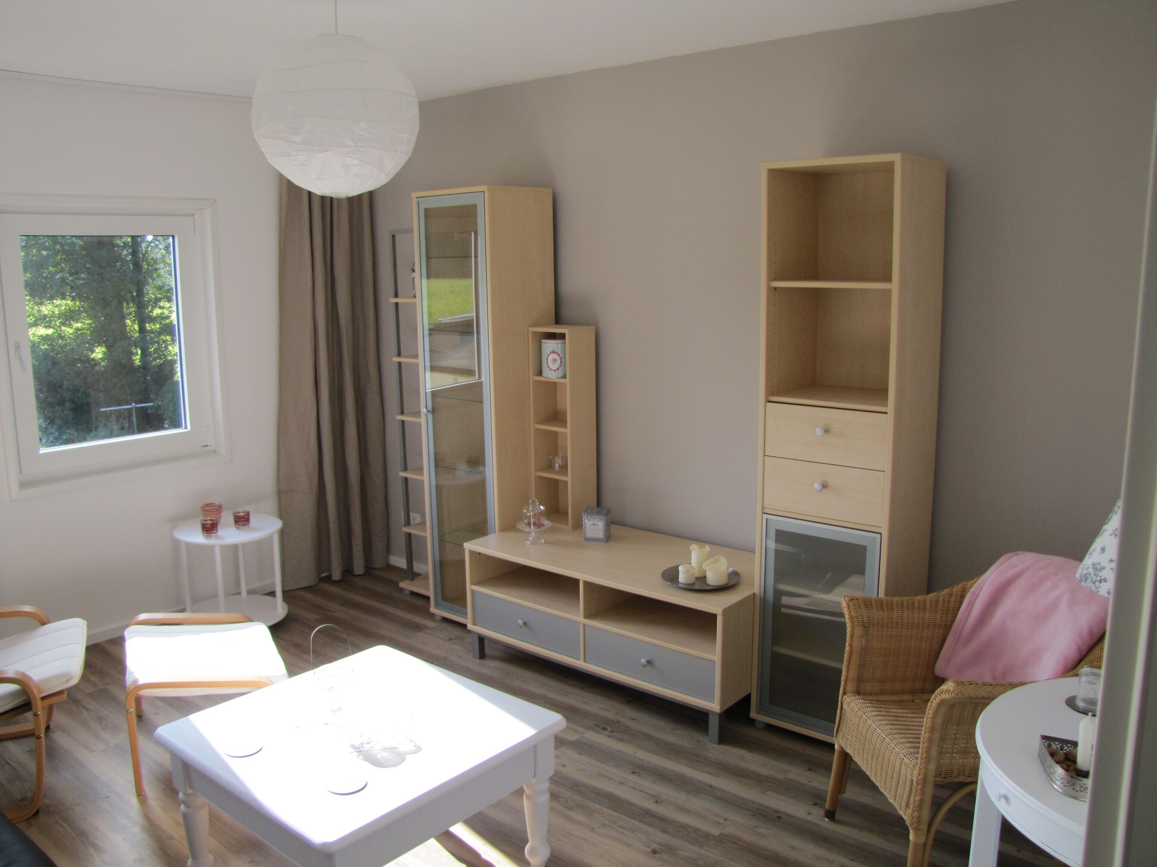 Bright, modern wellness apartment