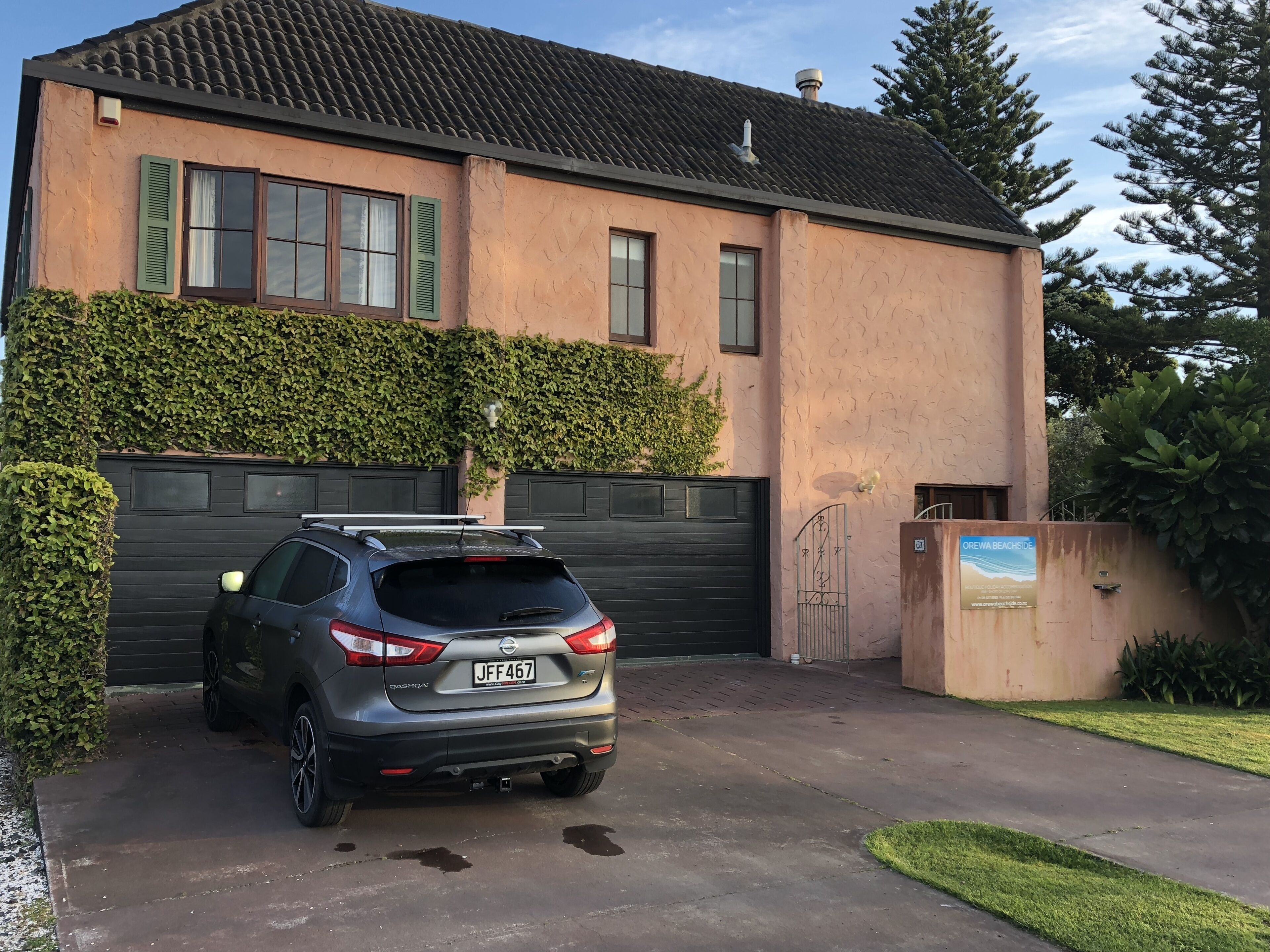 Boutique holiday accommodation adjoining beach.  