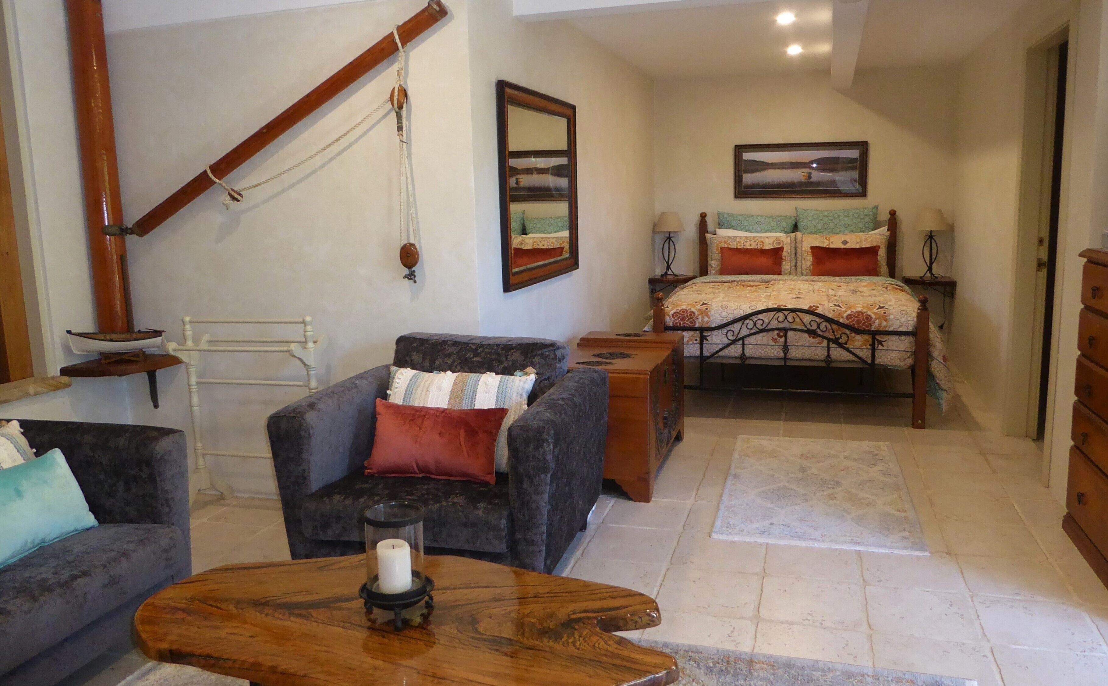Private Studio below Stunning Heritage Cottage with own entrance