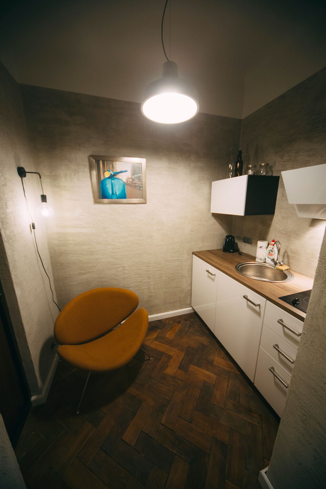 Baltic white design apartment