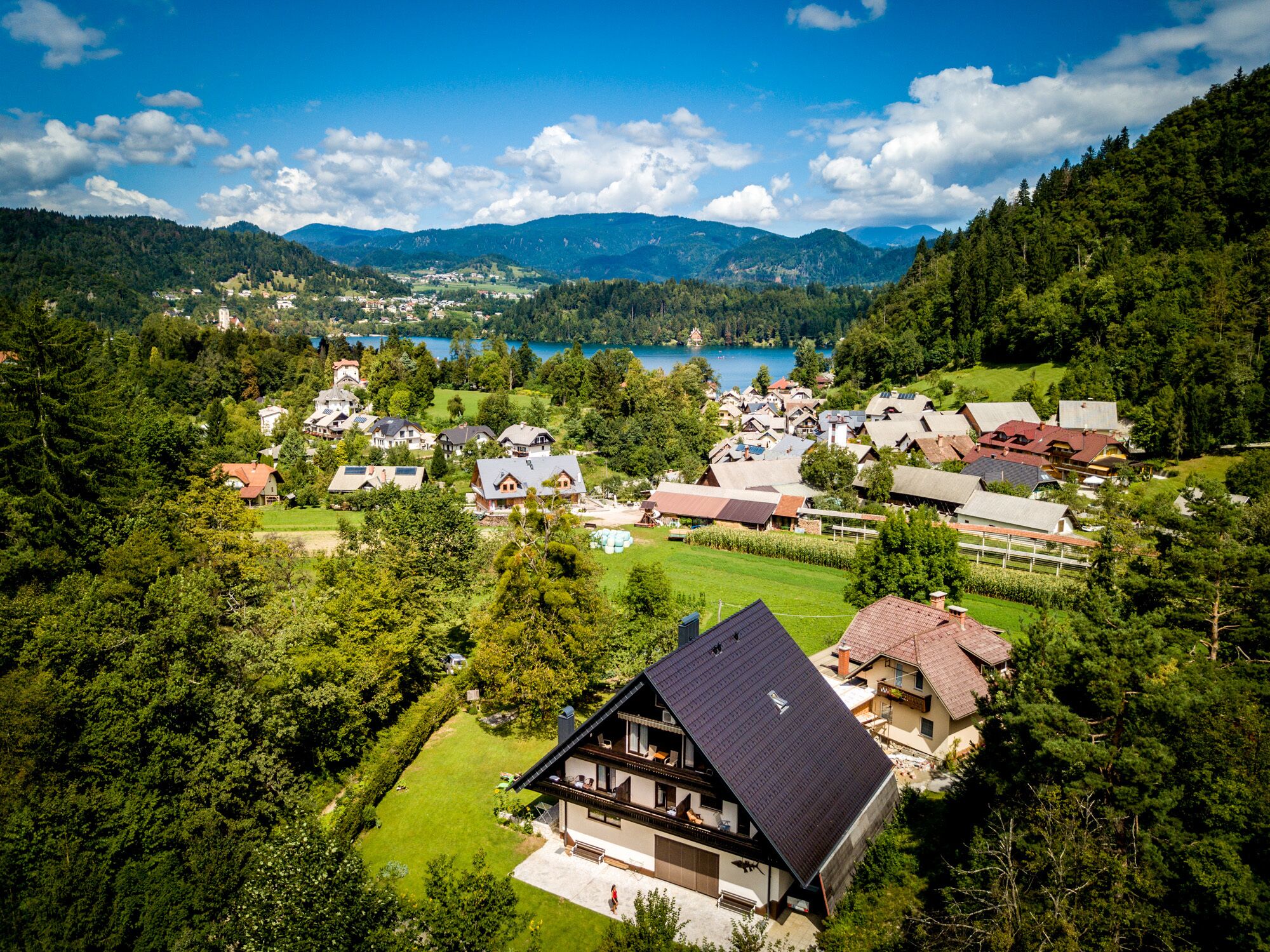 Family room - in a peaceful and quiet corner of Bled
