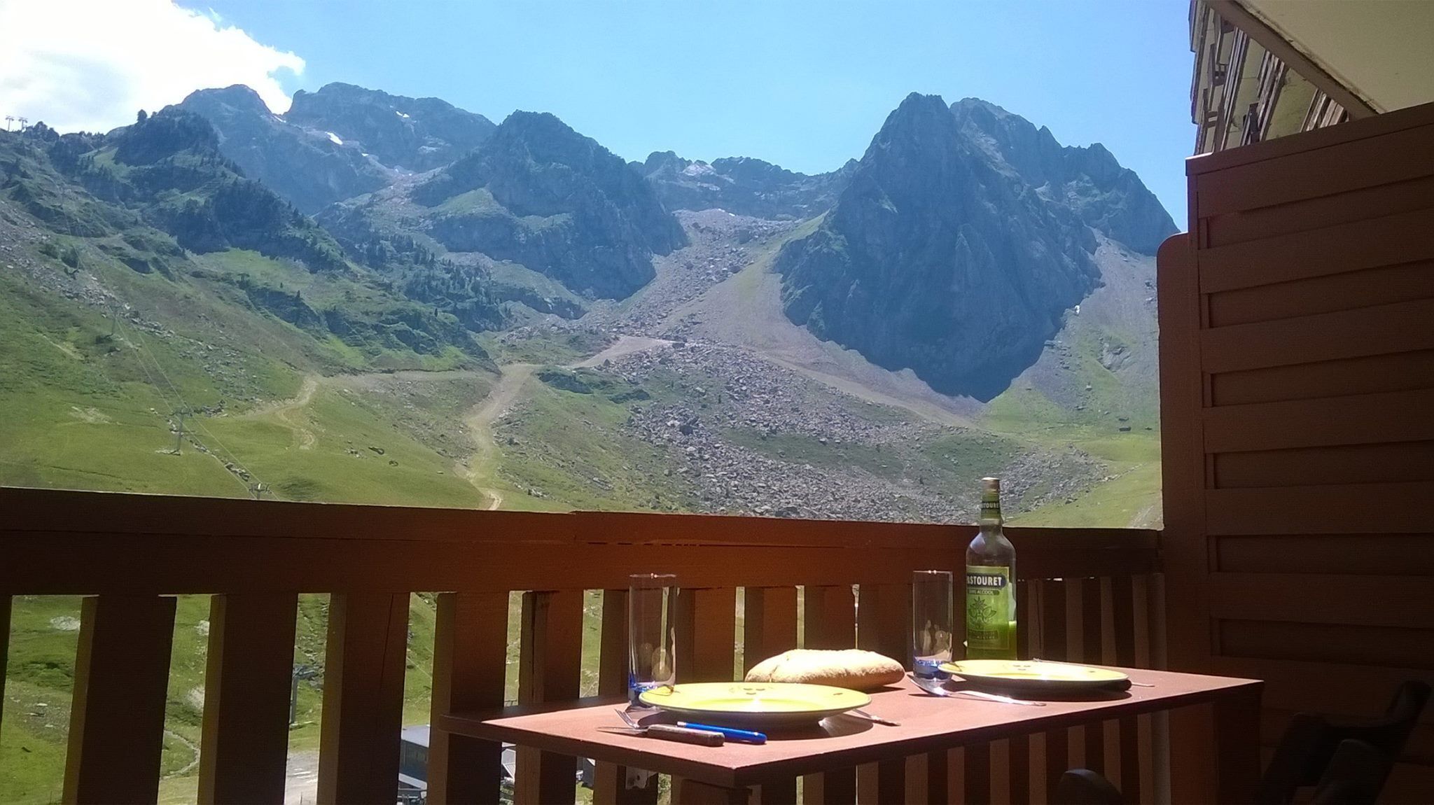 studio 6/7 H Pyrenees full mountain, on the ANCV slopes