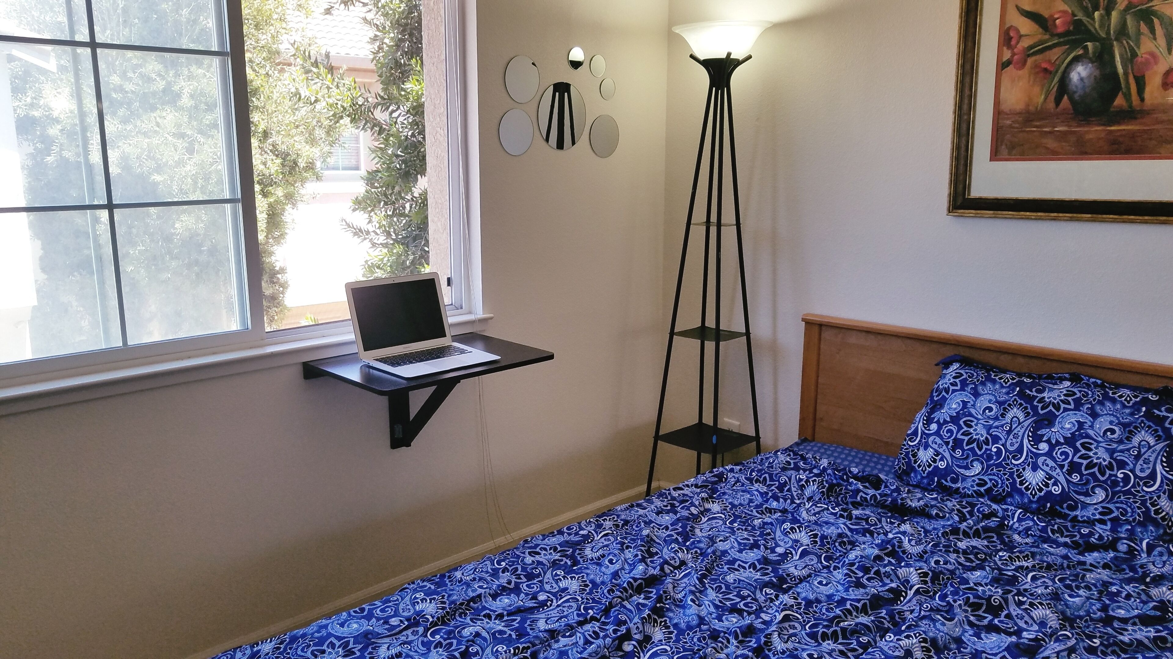 Beautiful private bedroom with private bathroom