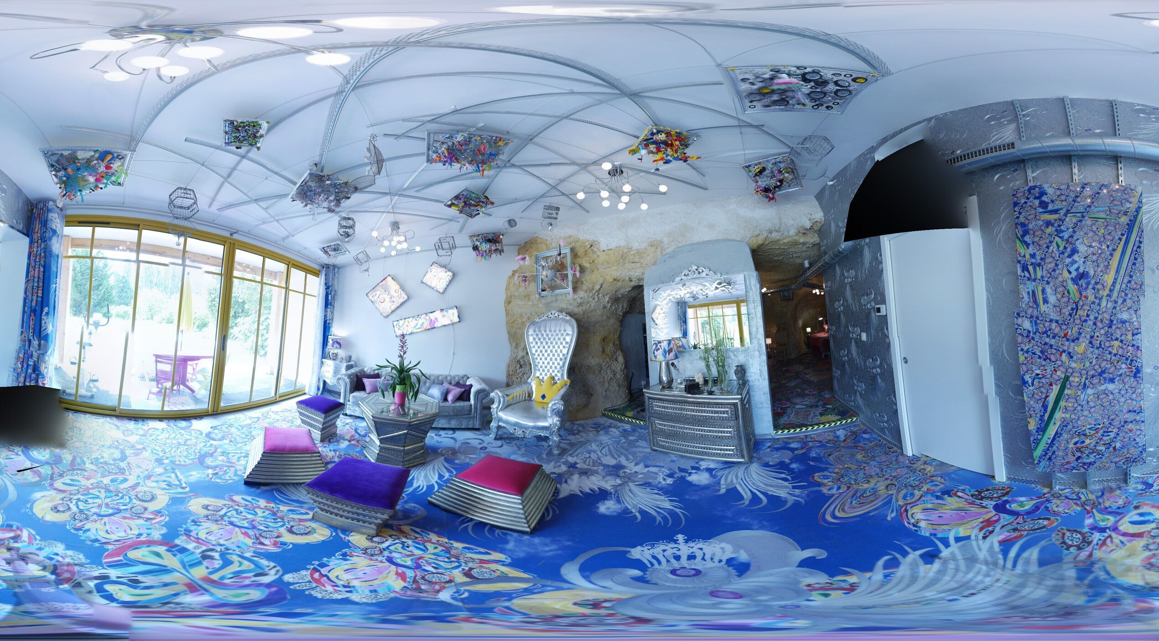 Loft exceptional exception, near Tours, troglodyte, artistic and quiet