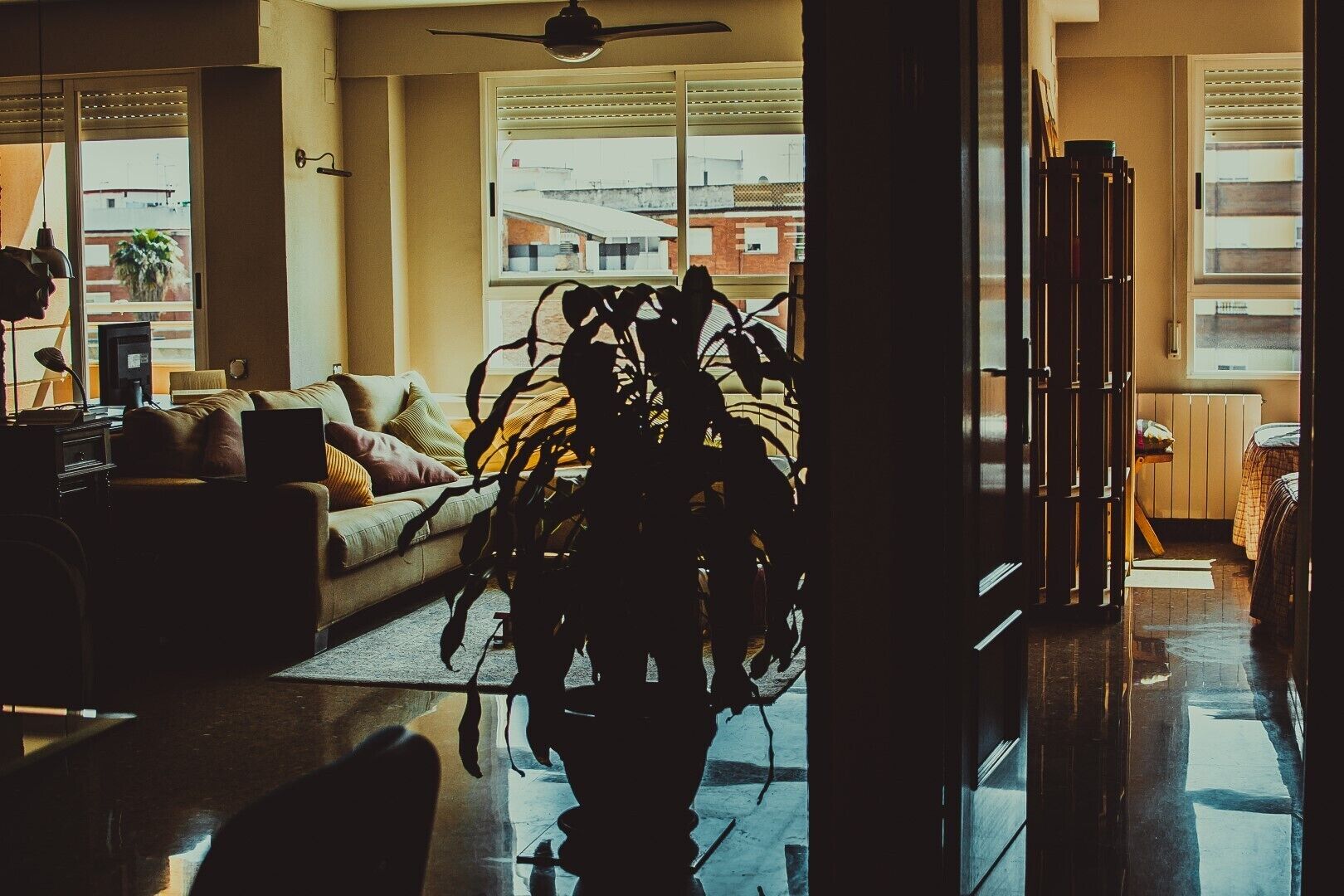 Sunny, light and spacious with Wifi and pool.
