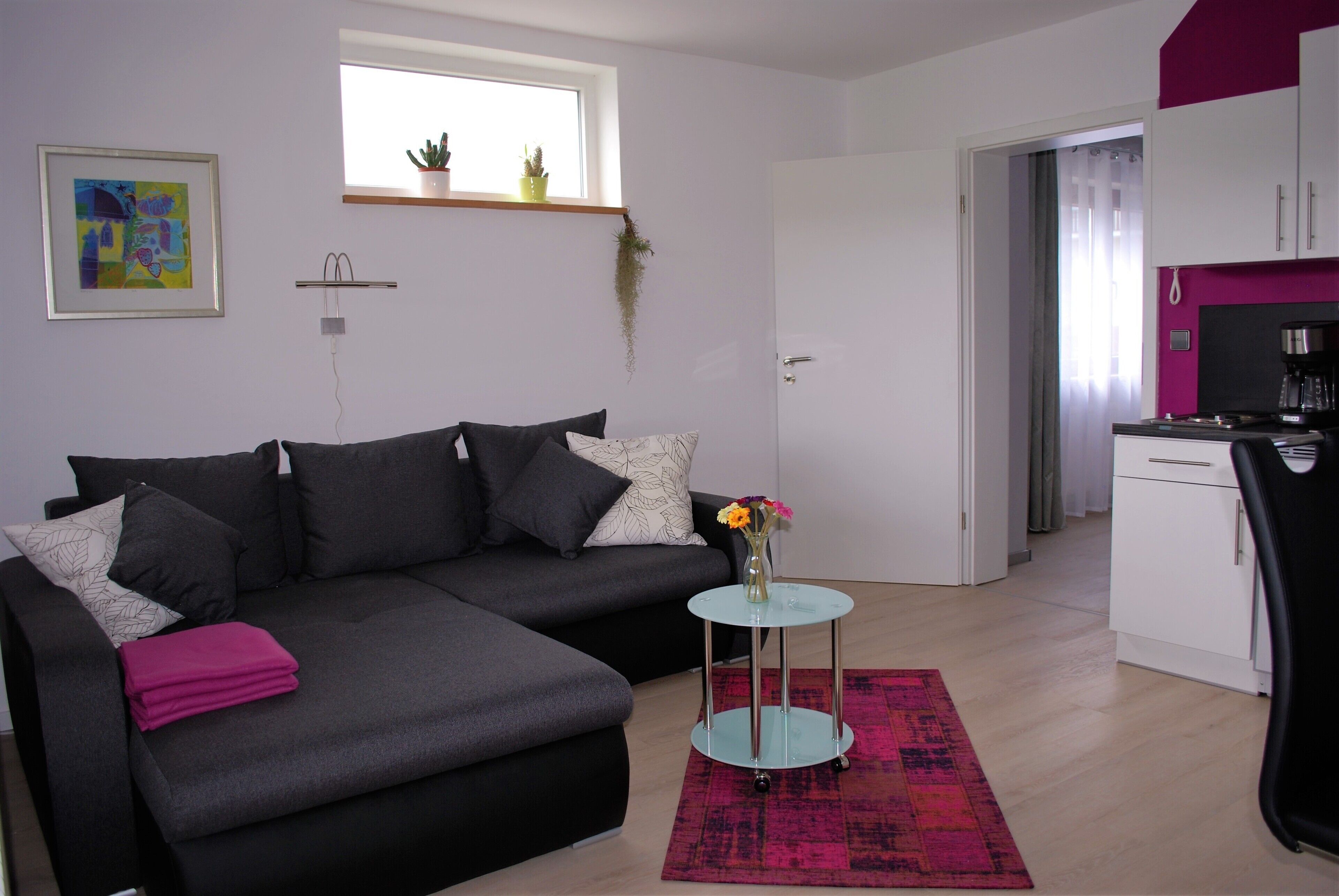 Modern AP, on the sunny side between the vineyards in the Palatinate Forest