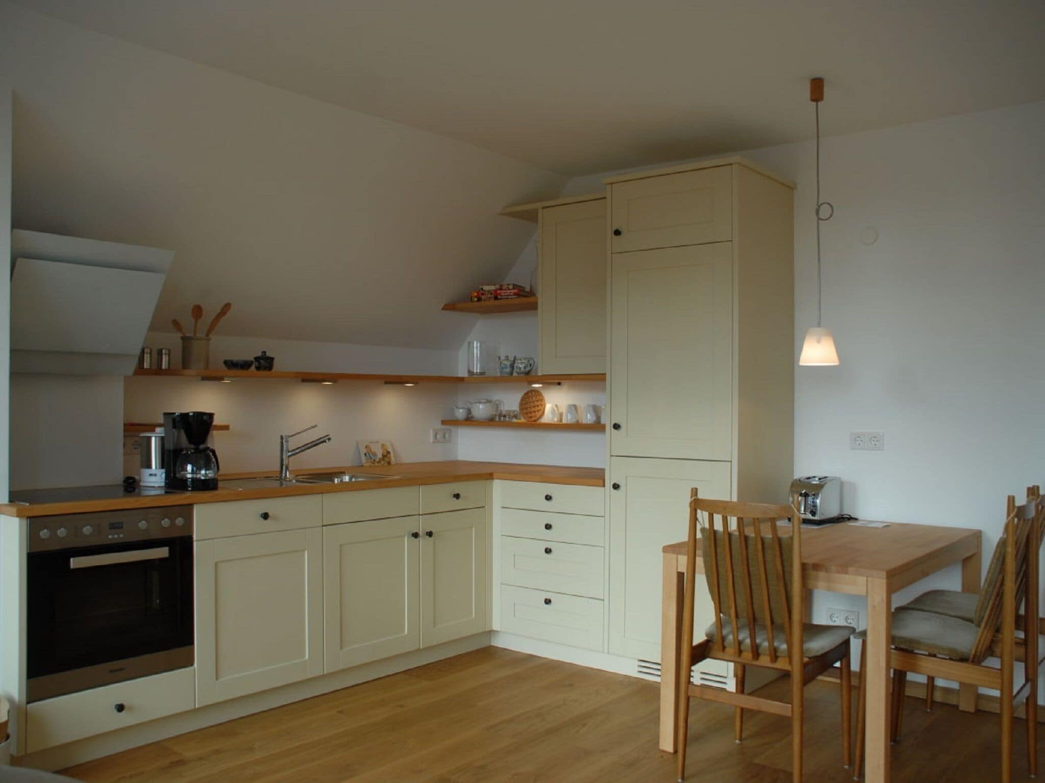 Umweltfreundliche FeWo (68qm) in Passivhaus im OG mit Dachterrasse