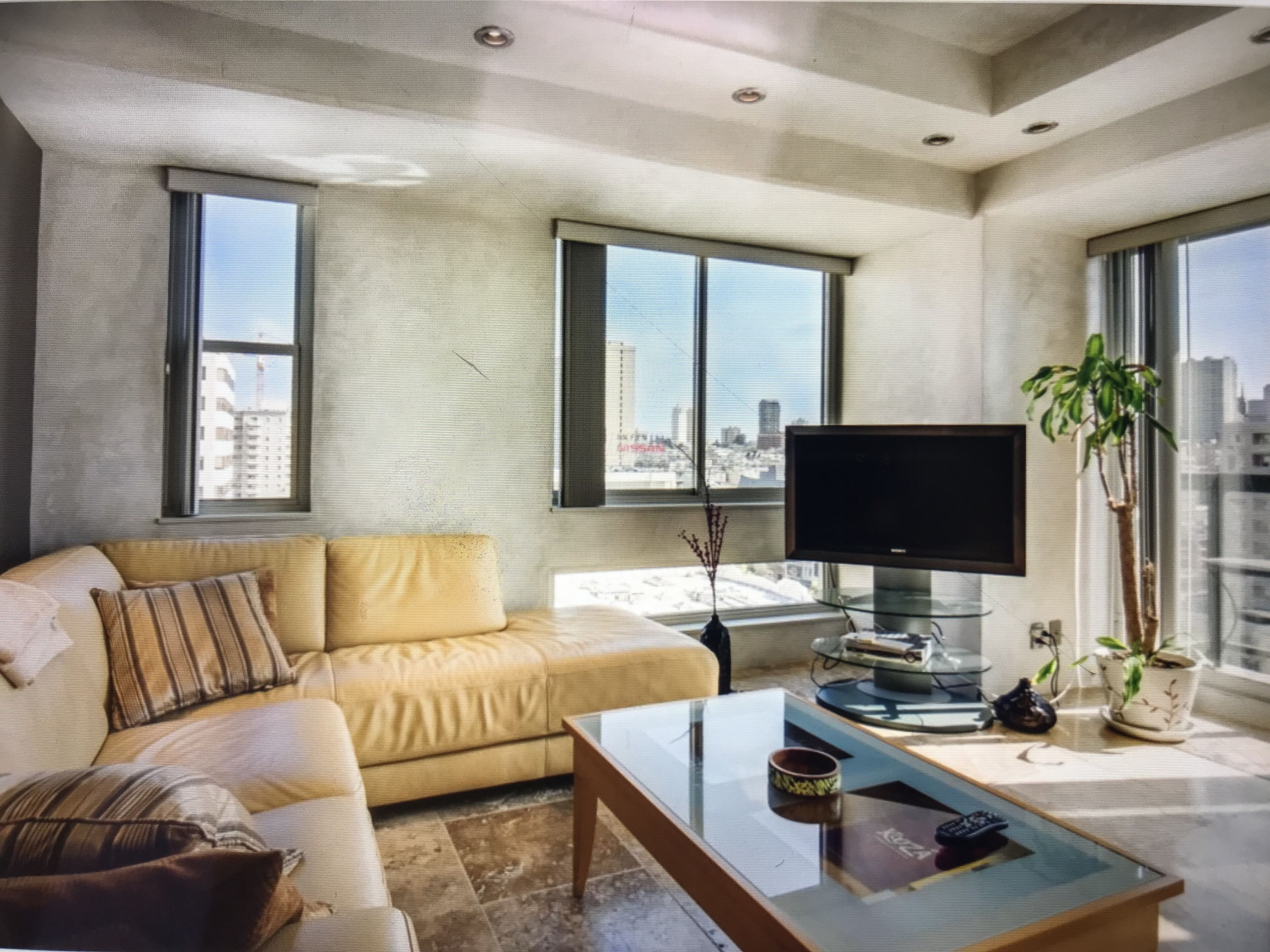 1 bd, 1 be  Condo.  Views, gym, pool, jacuzzi, sauna, 24 hours security