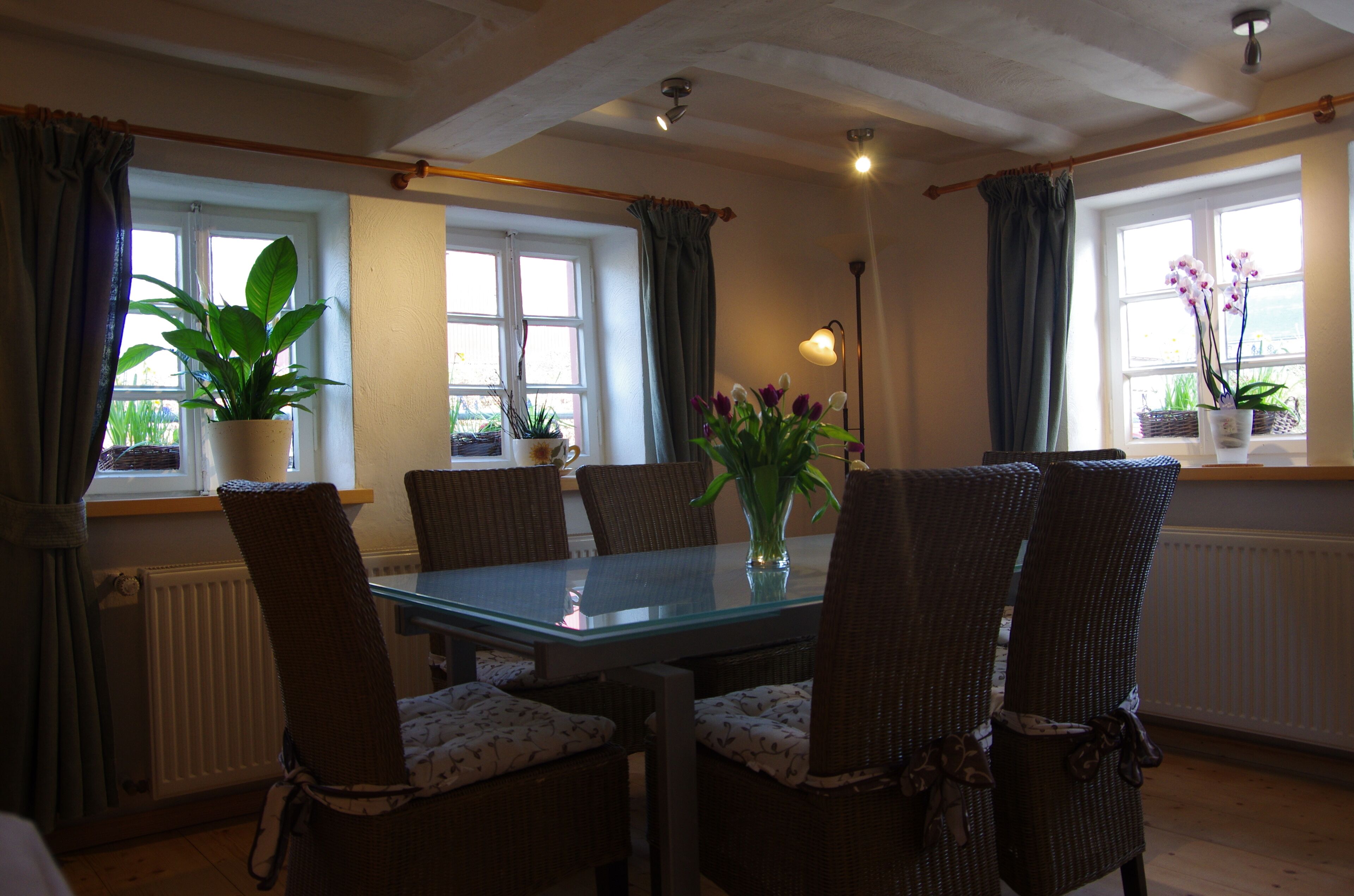 Quaint, old farmhouse from 1837 invites you to linger.