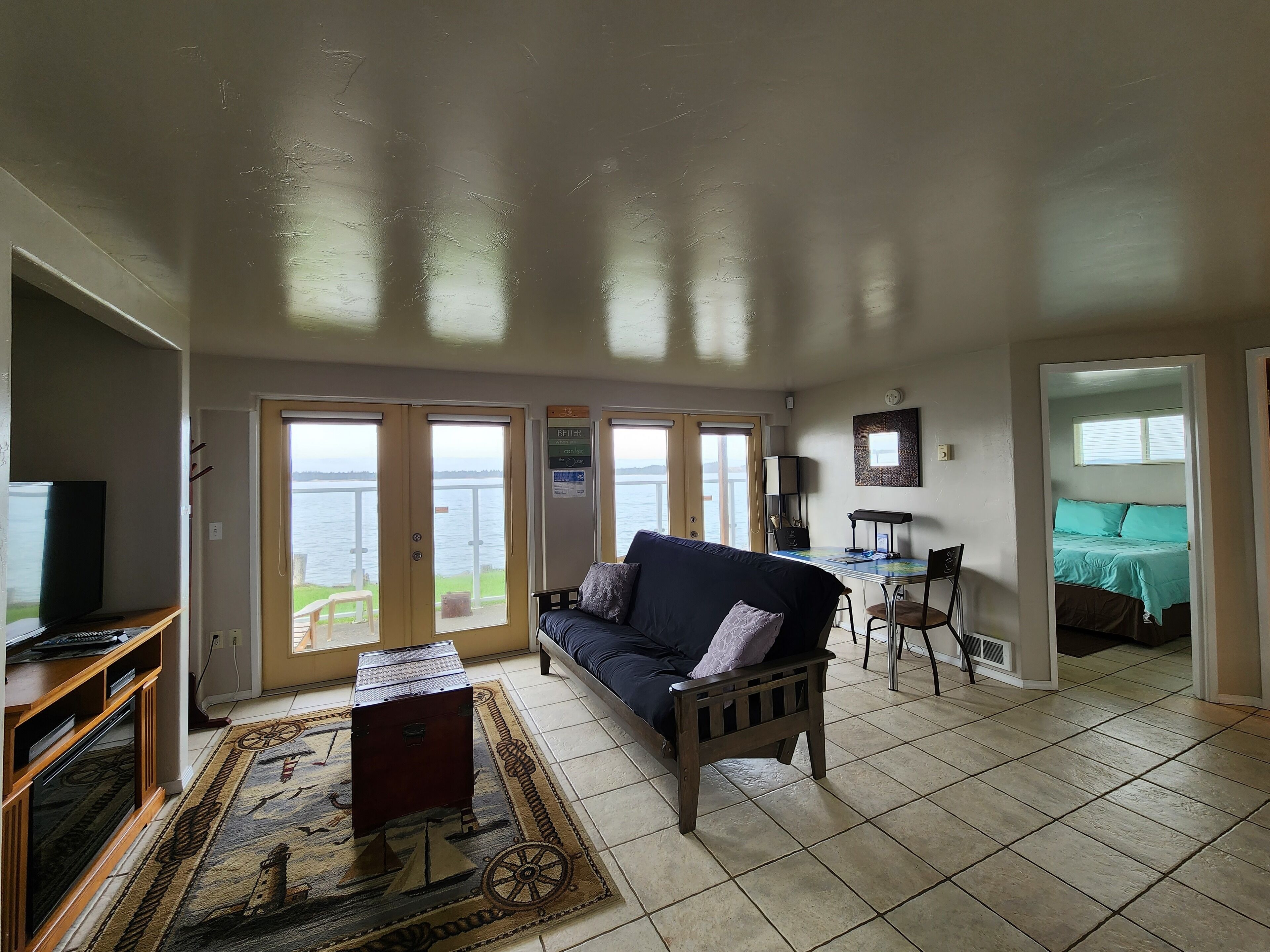 This is the Lower Unit ,of our 2 unit condo on the Bay.