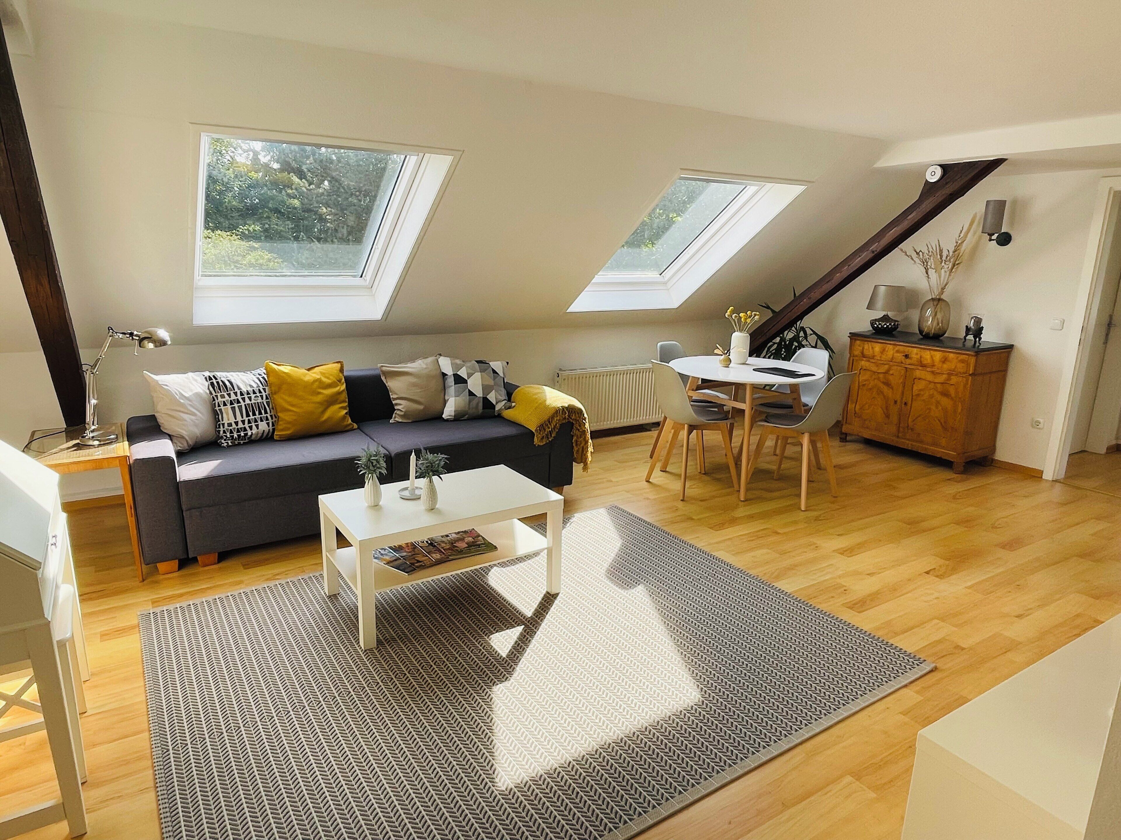 Cozy 2-room apartment with kitchen and bathroom
