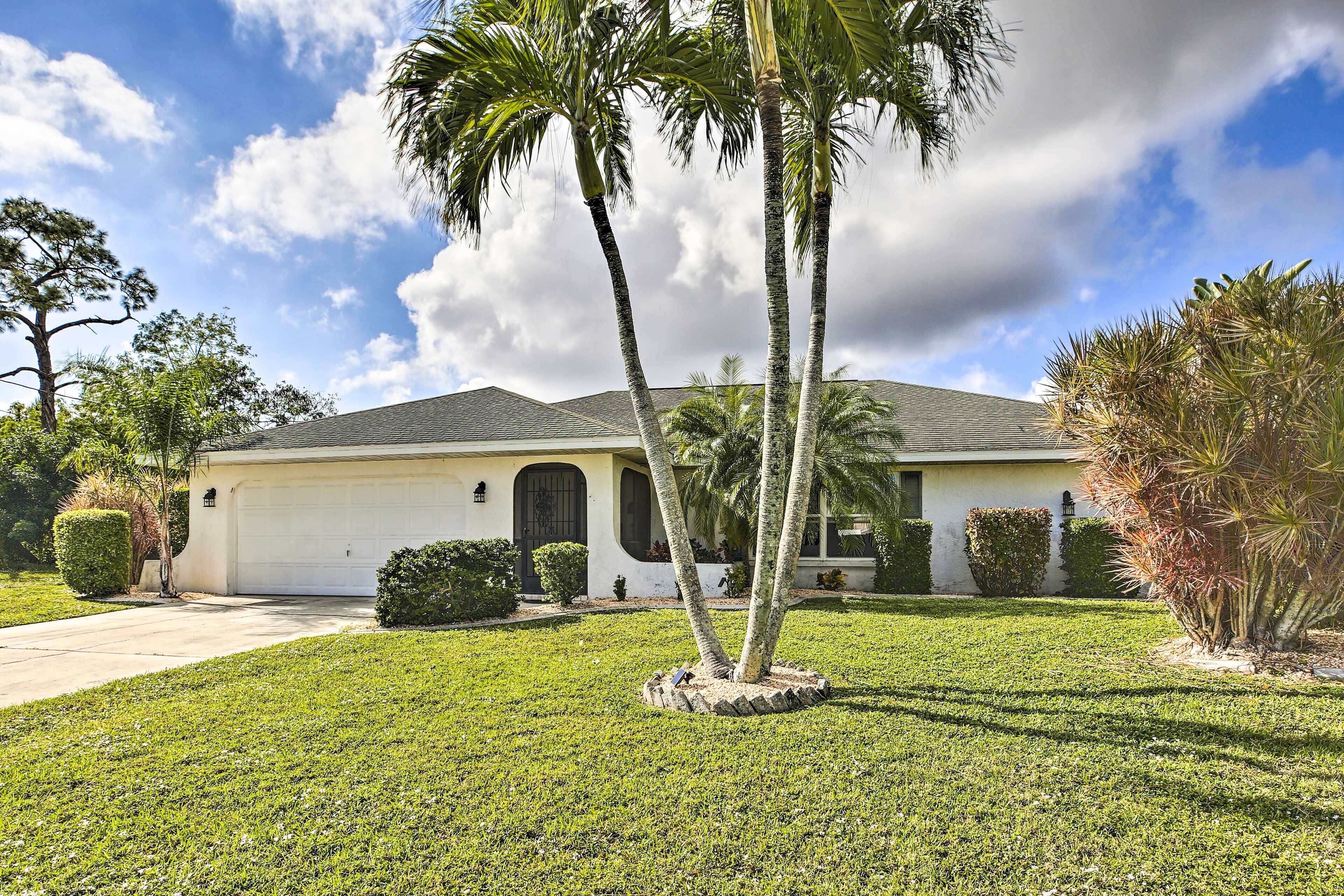 Cape Coral Home with Gulf & Dock Access