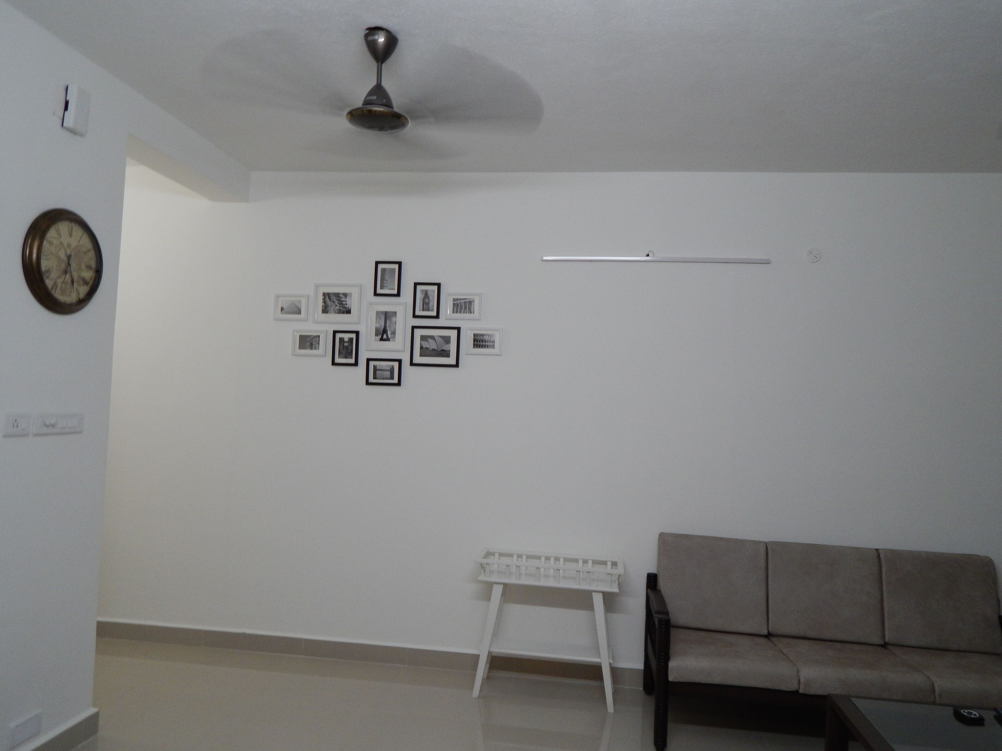 Fully furnished brand new apartment will all pre-requisites of a modern home.