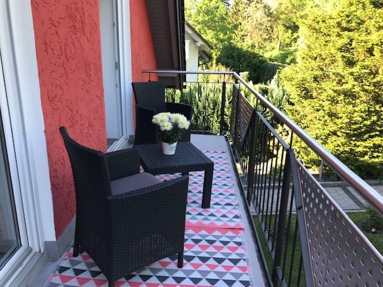 4-Sterne Ferienwohnung (100qm) mit Balkon, Loggia und Garten