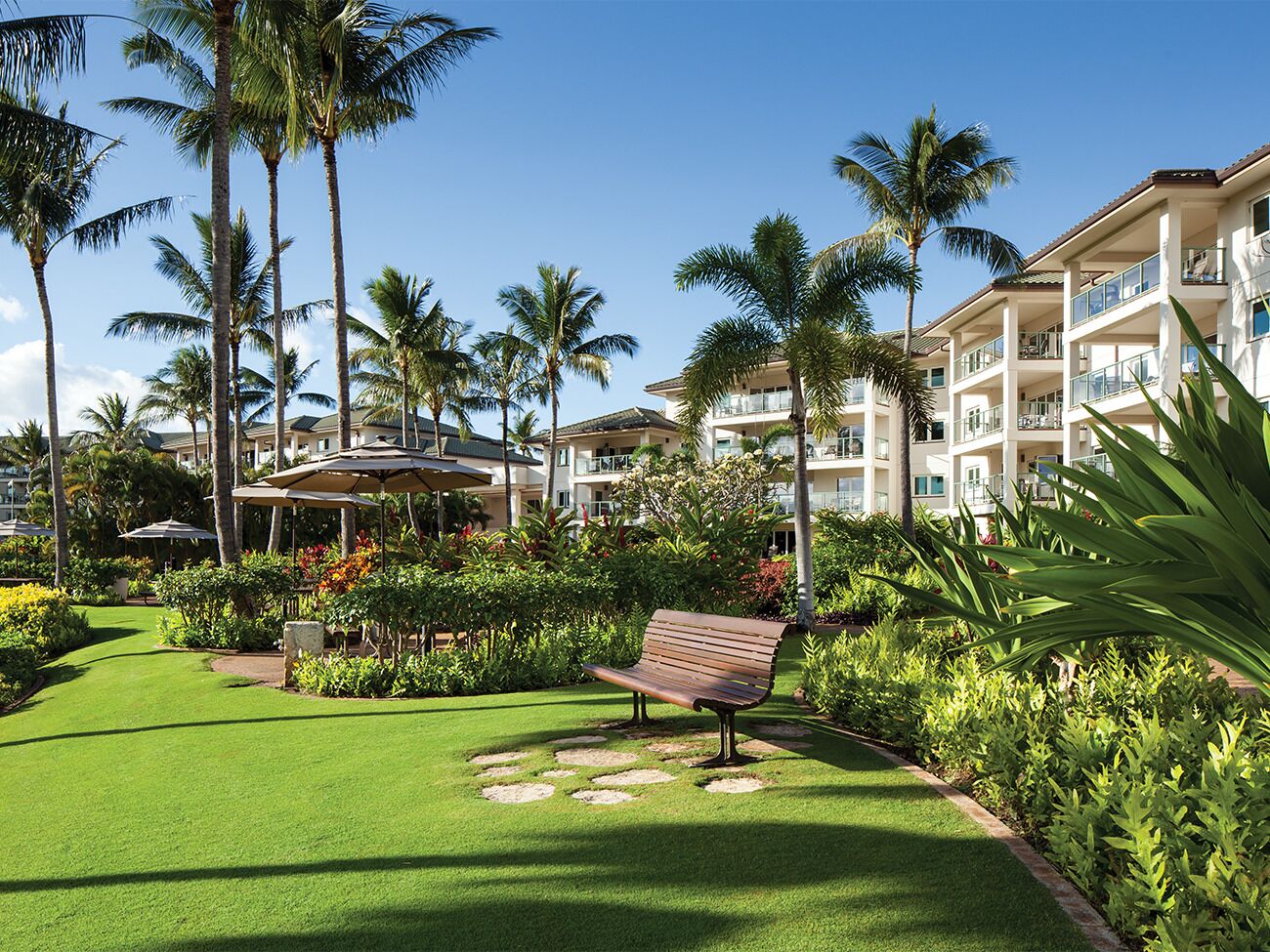 Secluded tropical oasis, Marriott Kauai Lagoons