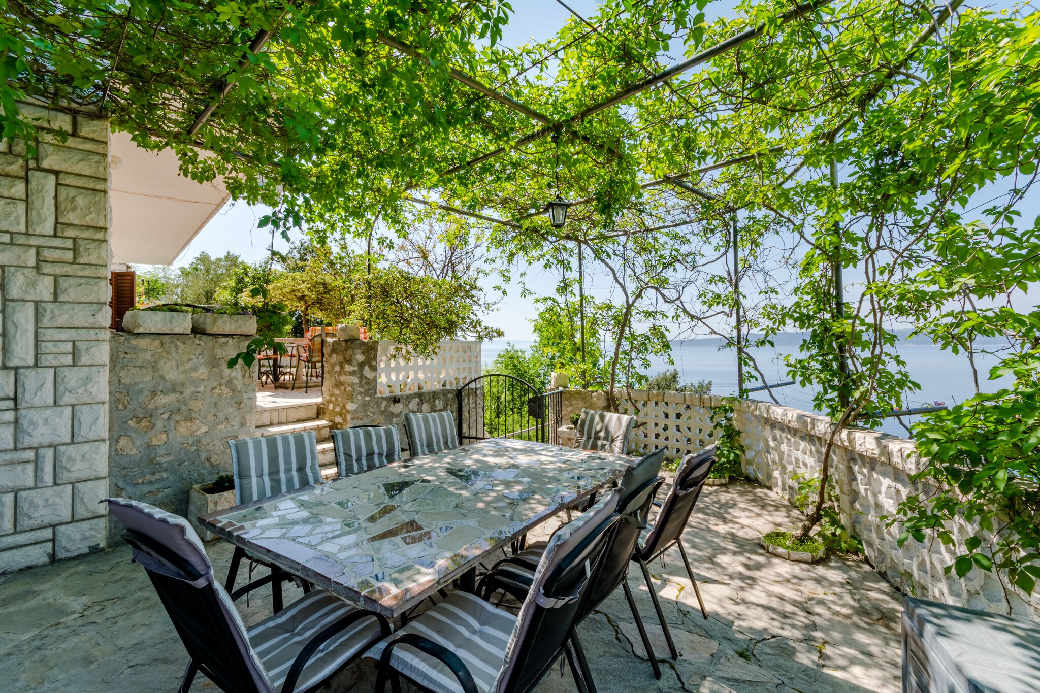 Villa Kosa - Standard Double Room With Balcony and Sea View (Soba 1-Matija)