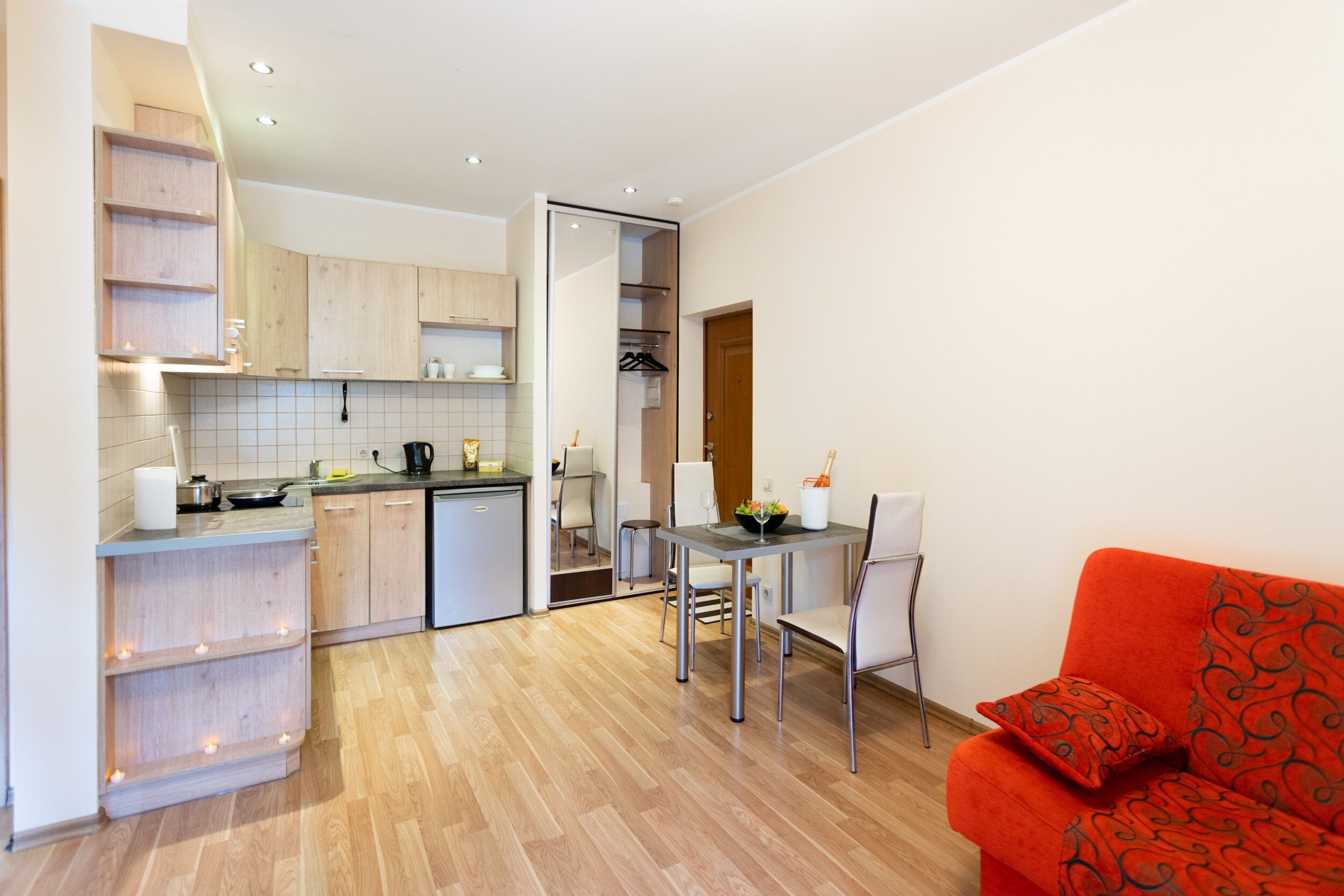 Cozy 1 bedroom apartment in quiet Riga center