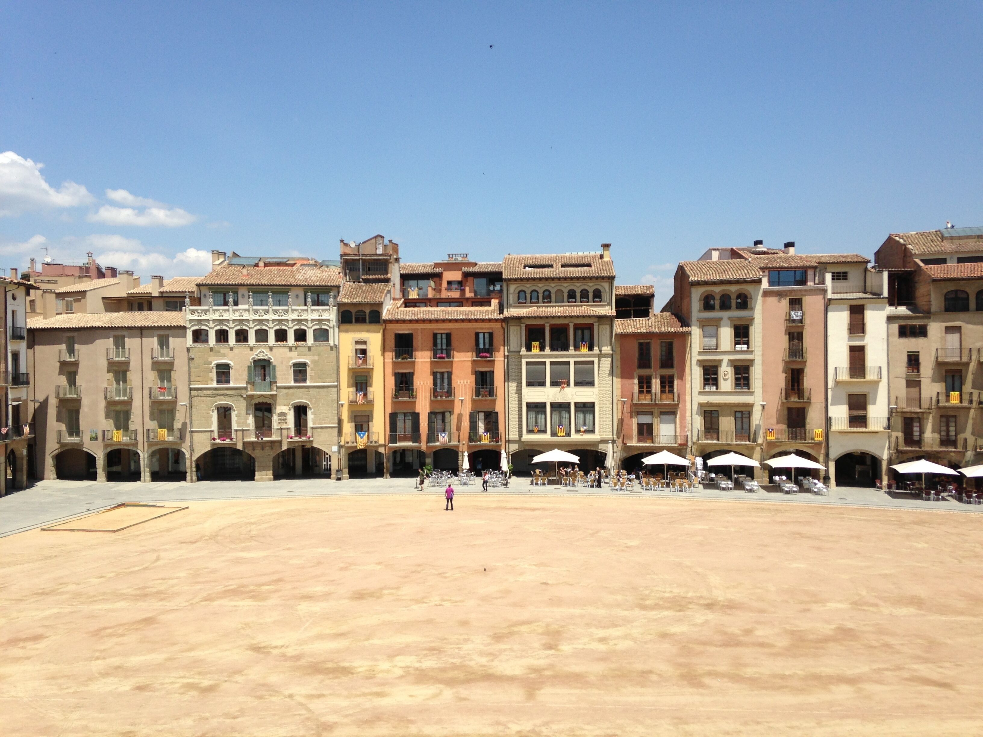 Vicus Apartments, with excellent views of the Plaza Mayor de Vic