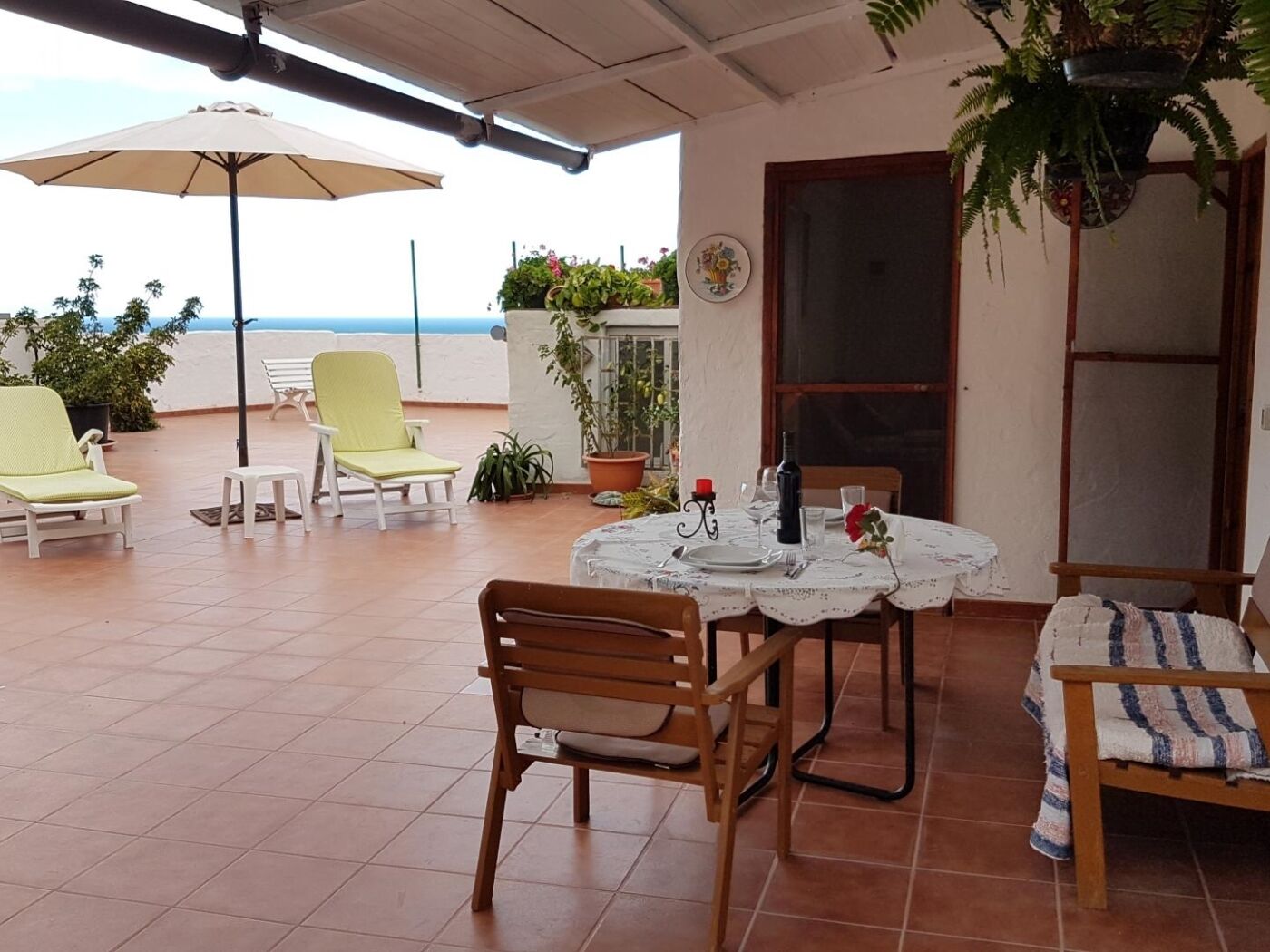 Penthouse with large terrace in the Risco de Agaete