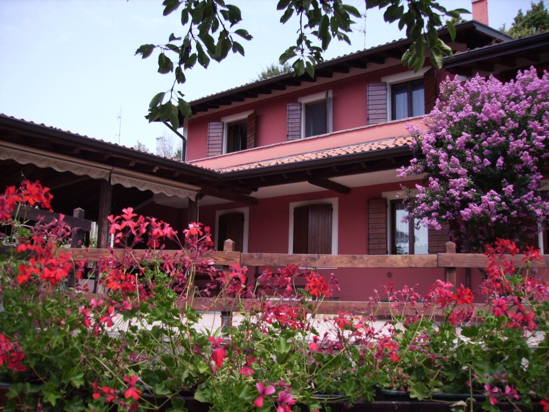 Cottage "RELAX" apartment in Franciacorta and Lake Iseo, balcony 