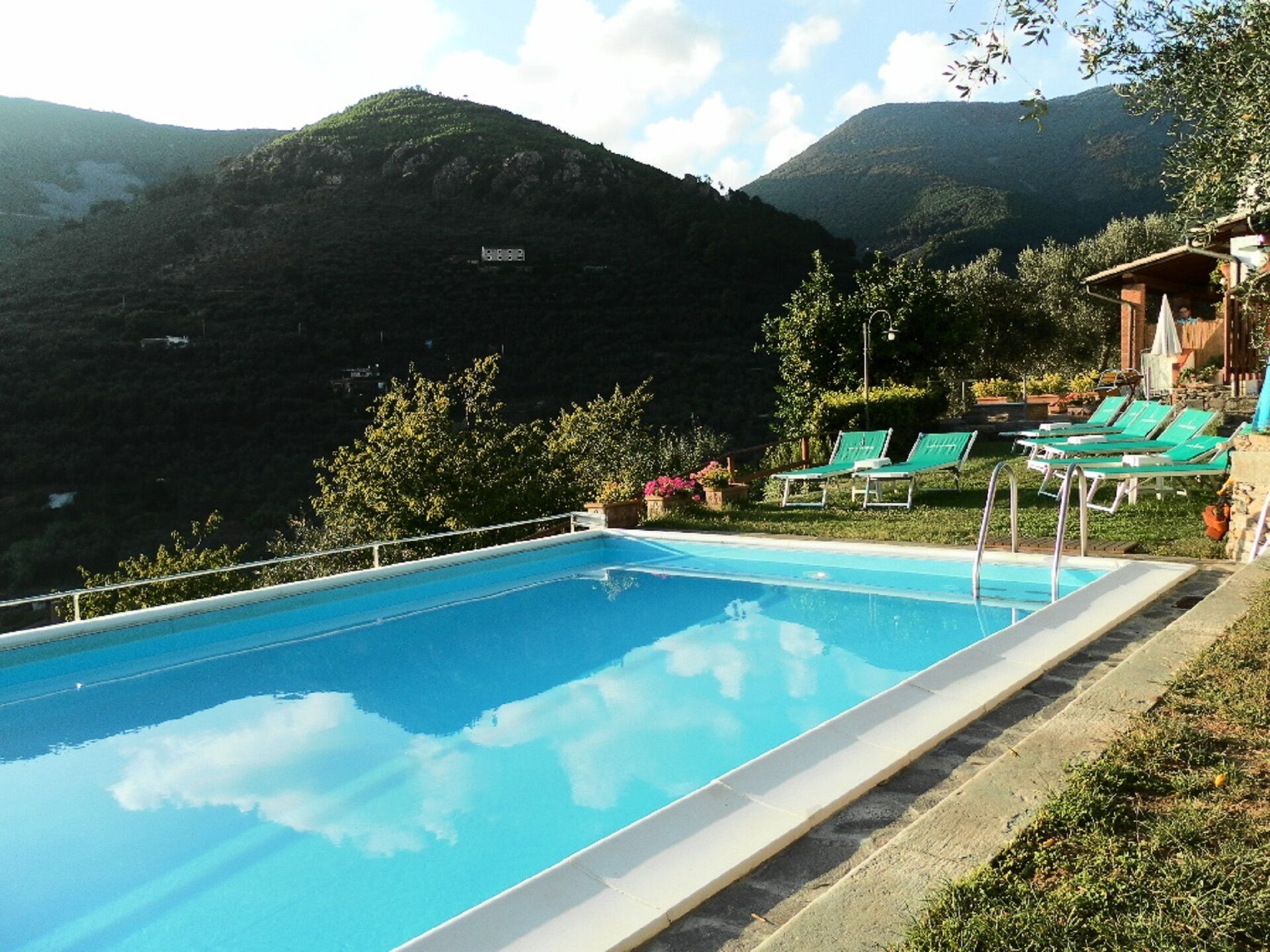 Typical dwelling among the olive trees in the heart of Tuscany