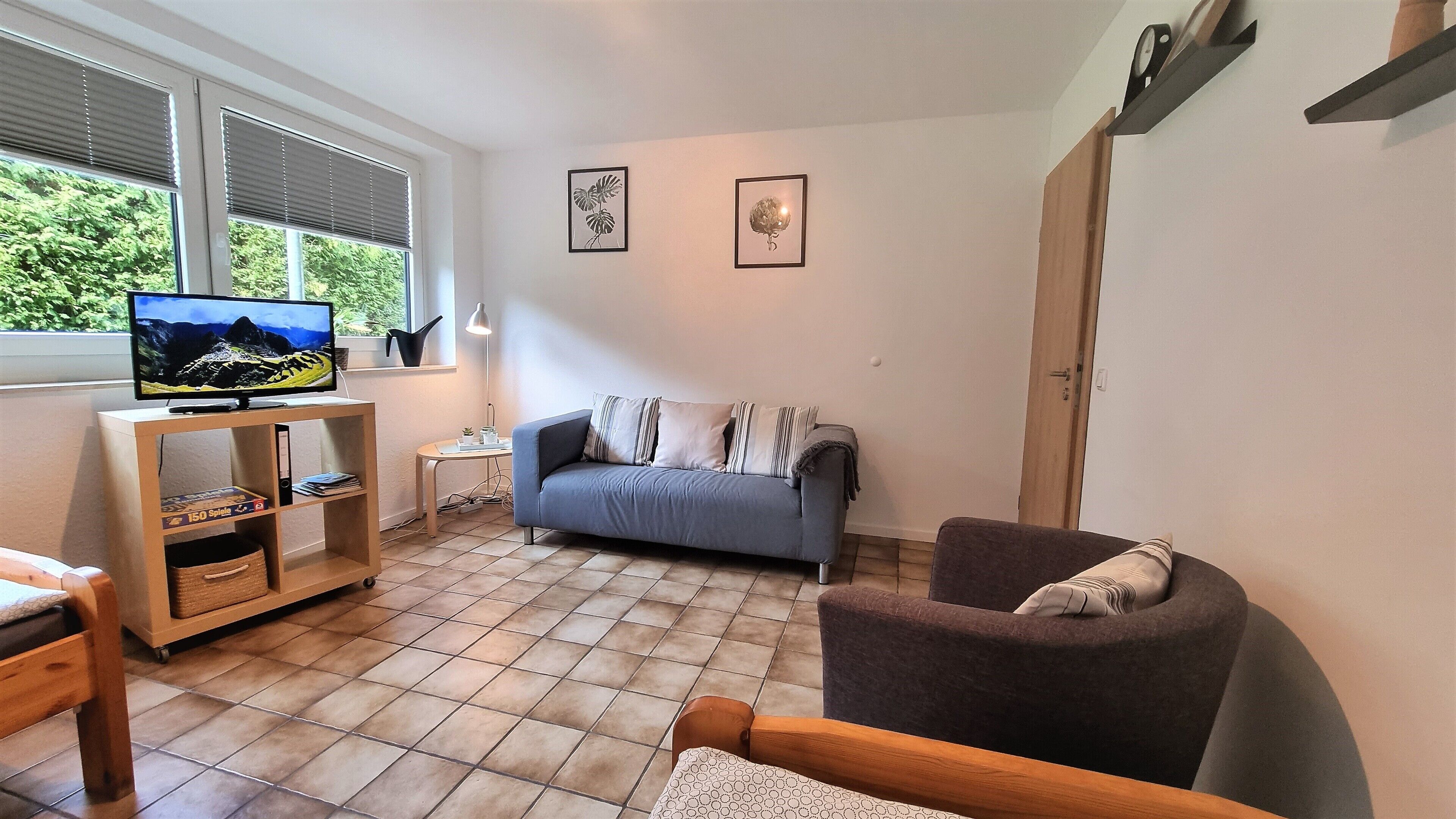 3 stars: Apartment on the ground floor, also suitable for wheelchair users