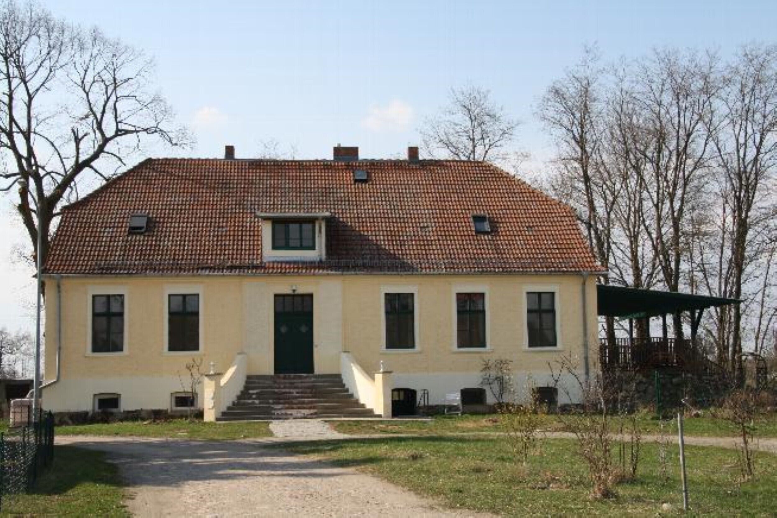 former farmhouse on a large, quiet plot