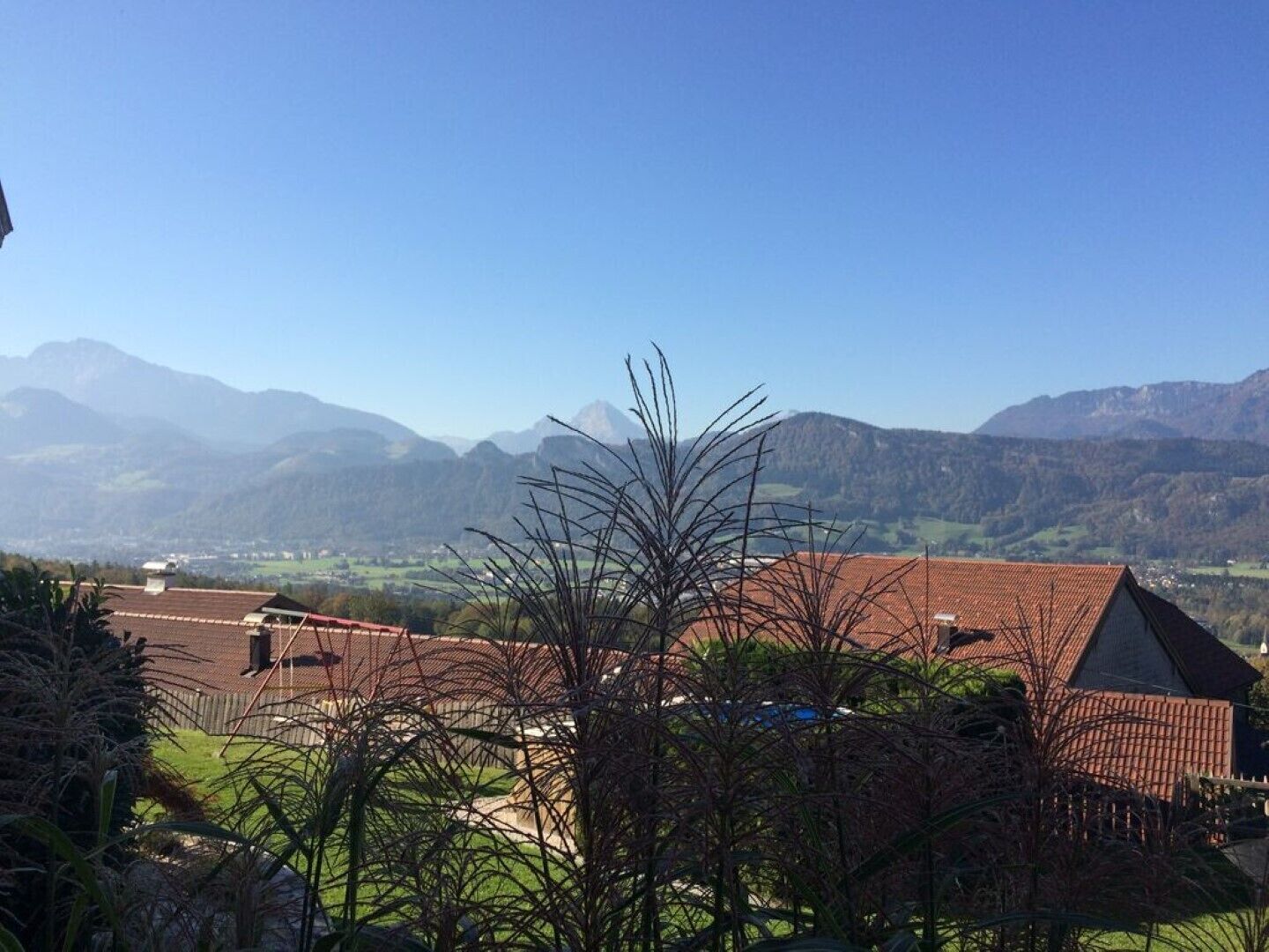 Rest and relaxation with stunning mountain views - Garconniere "Untersbergblick"