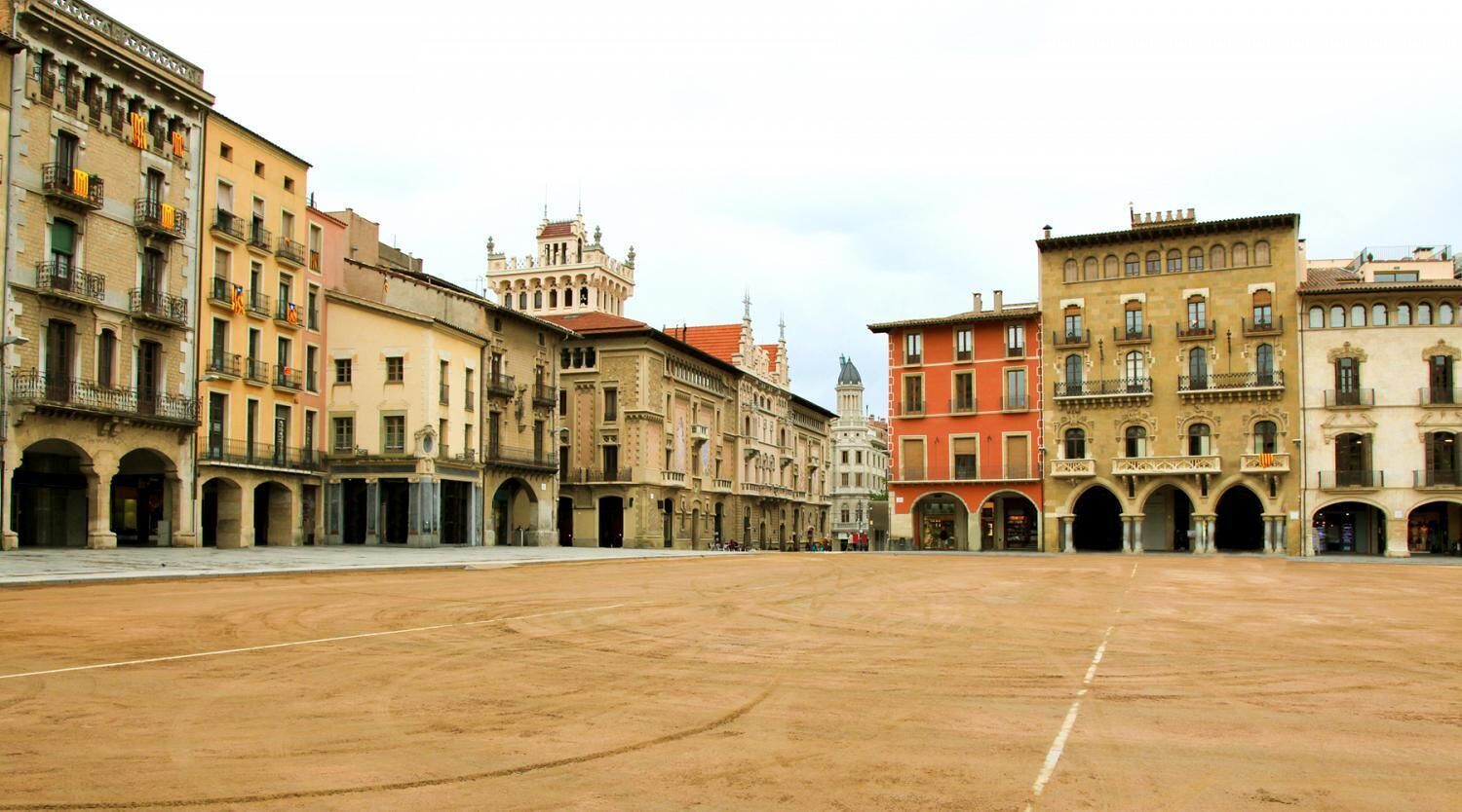 Apartaments Vicus 2 with views of the Plaza Mayor de Vic