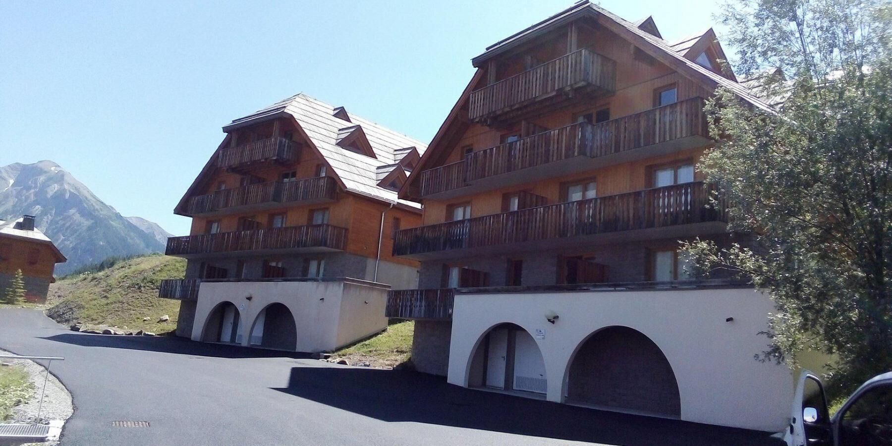Wifi, 1st floor, balcony, parking, tv, ski locker, 29m², Pra Loup