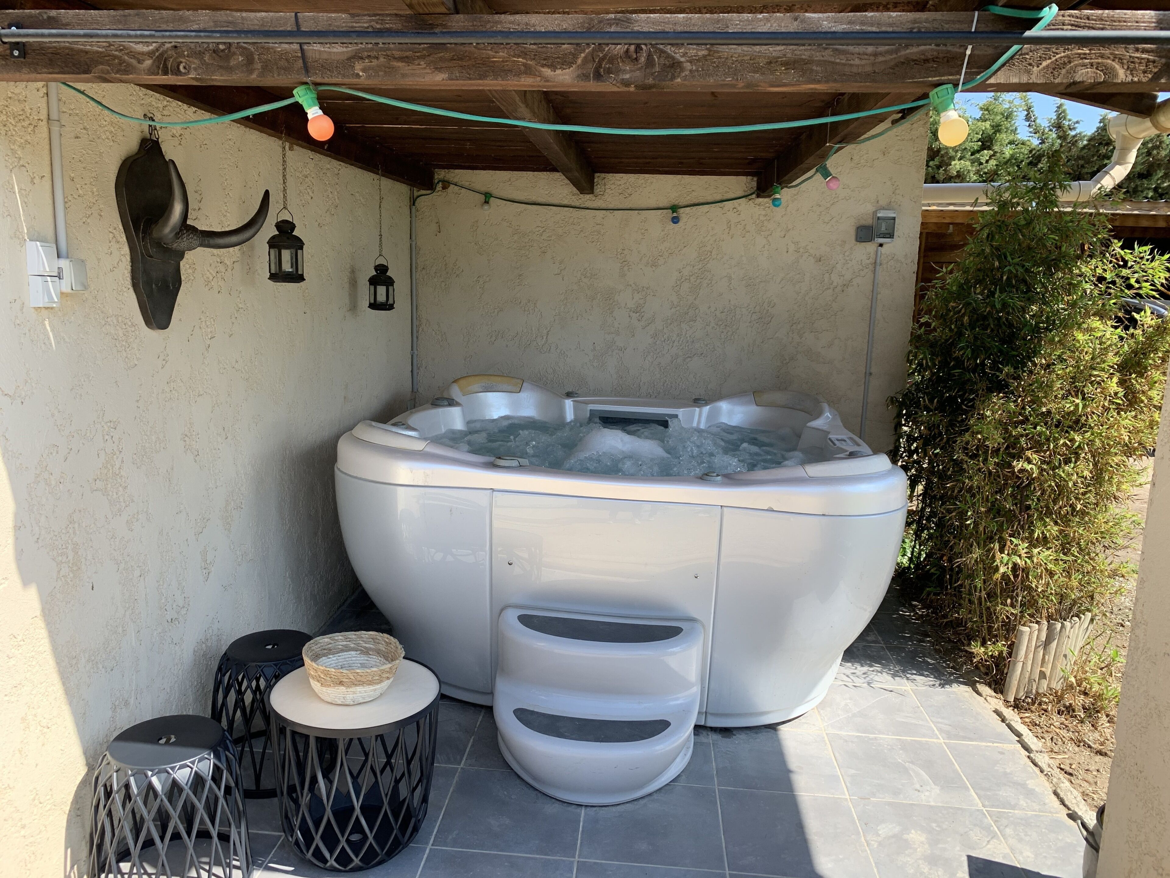 Gite jacuzzi swimming pool Camargue freewifi