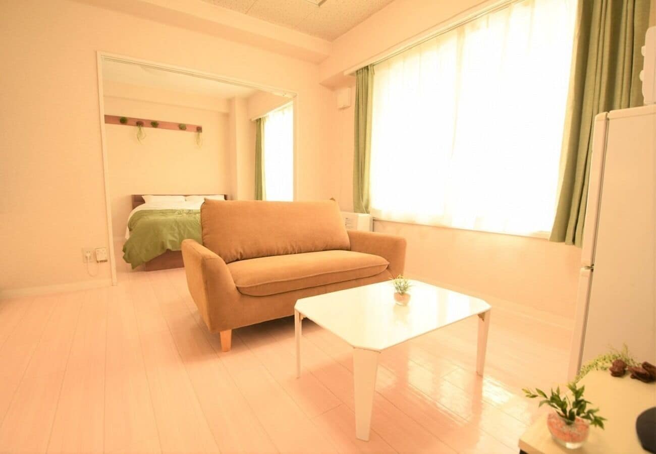 Room 902 1DK 1 double bed 1 futon 5 minutes on - EHorizon North 2 Building Room 902 / Sapporo Hokkaidō