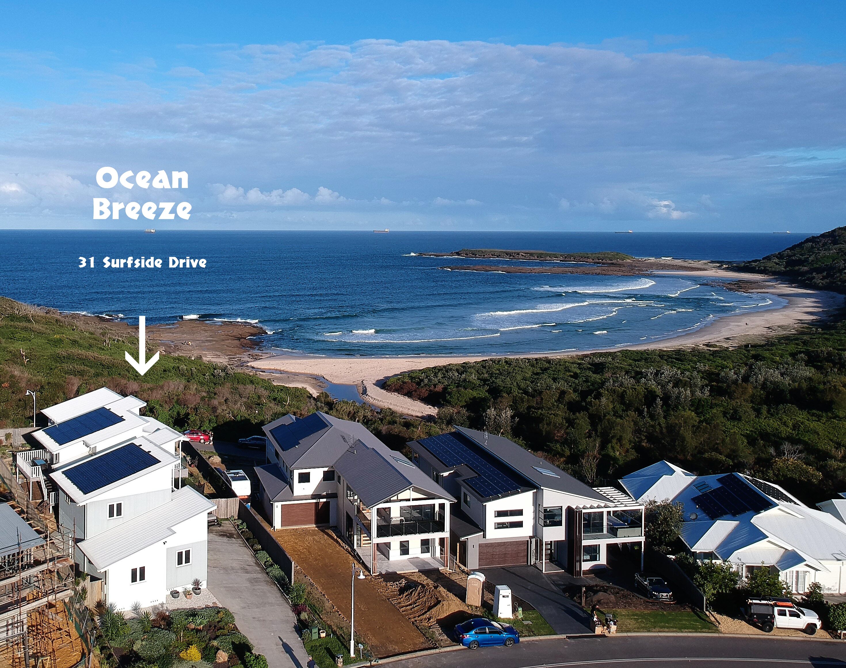 Luxury beachside apartment in heritage village