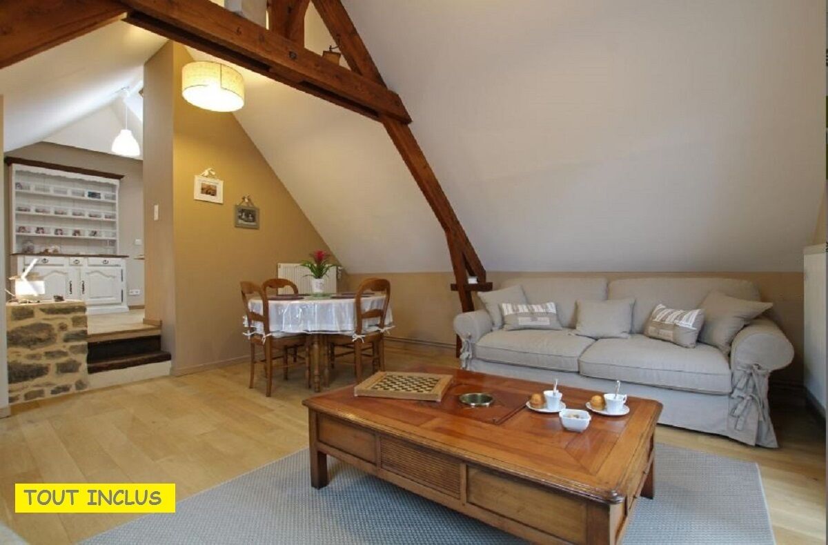 Atypical 3 *** apartment with terrace in a 14th century building