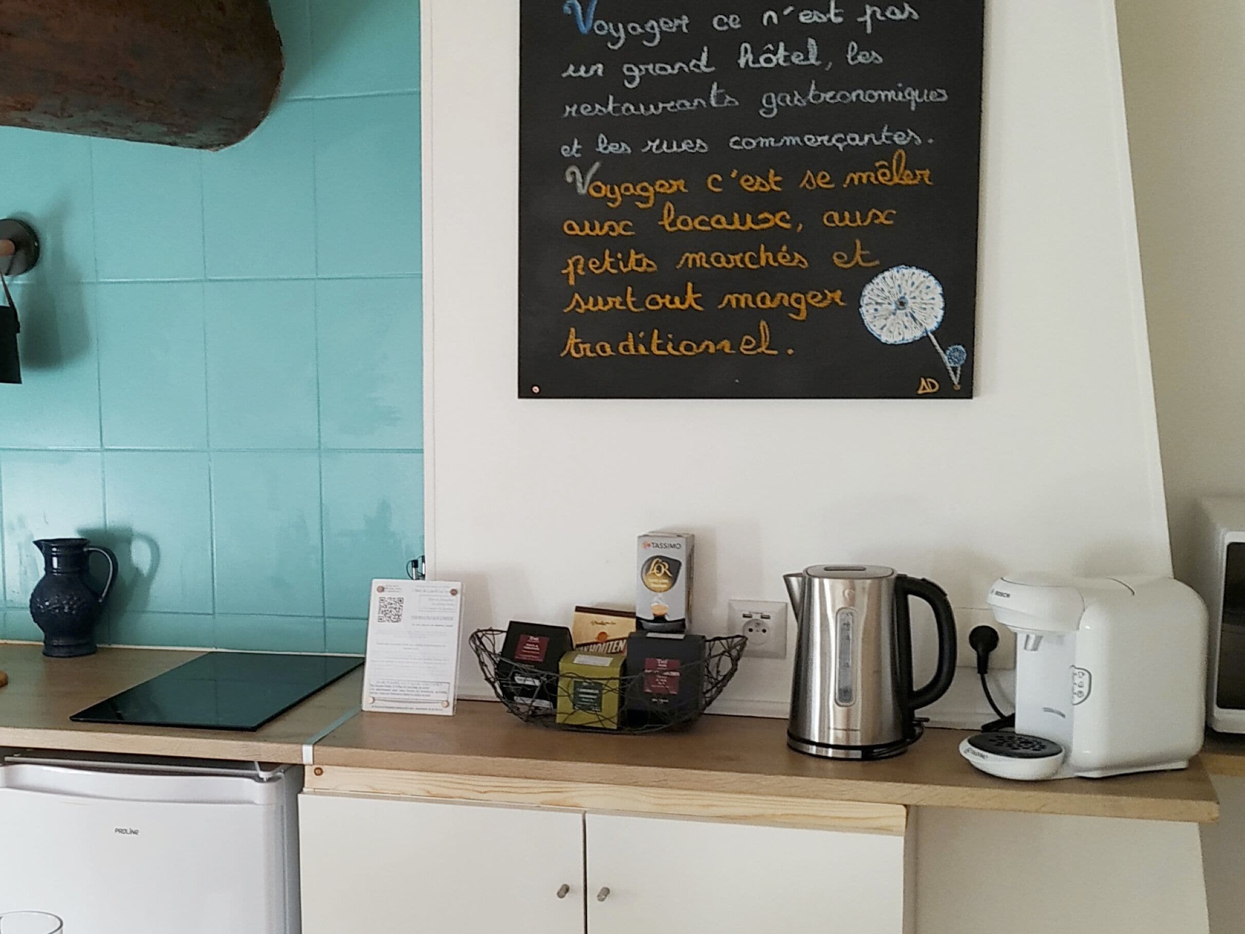 The apartment & blue: Studio of 30 m²