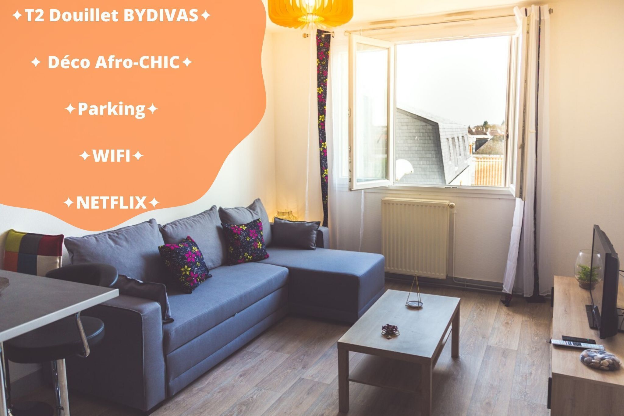 T2 DOUILLET BY DIVAS - BRIGHT - PARKING - WIFI