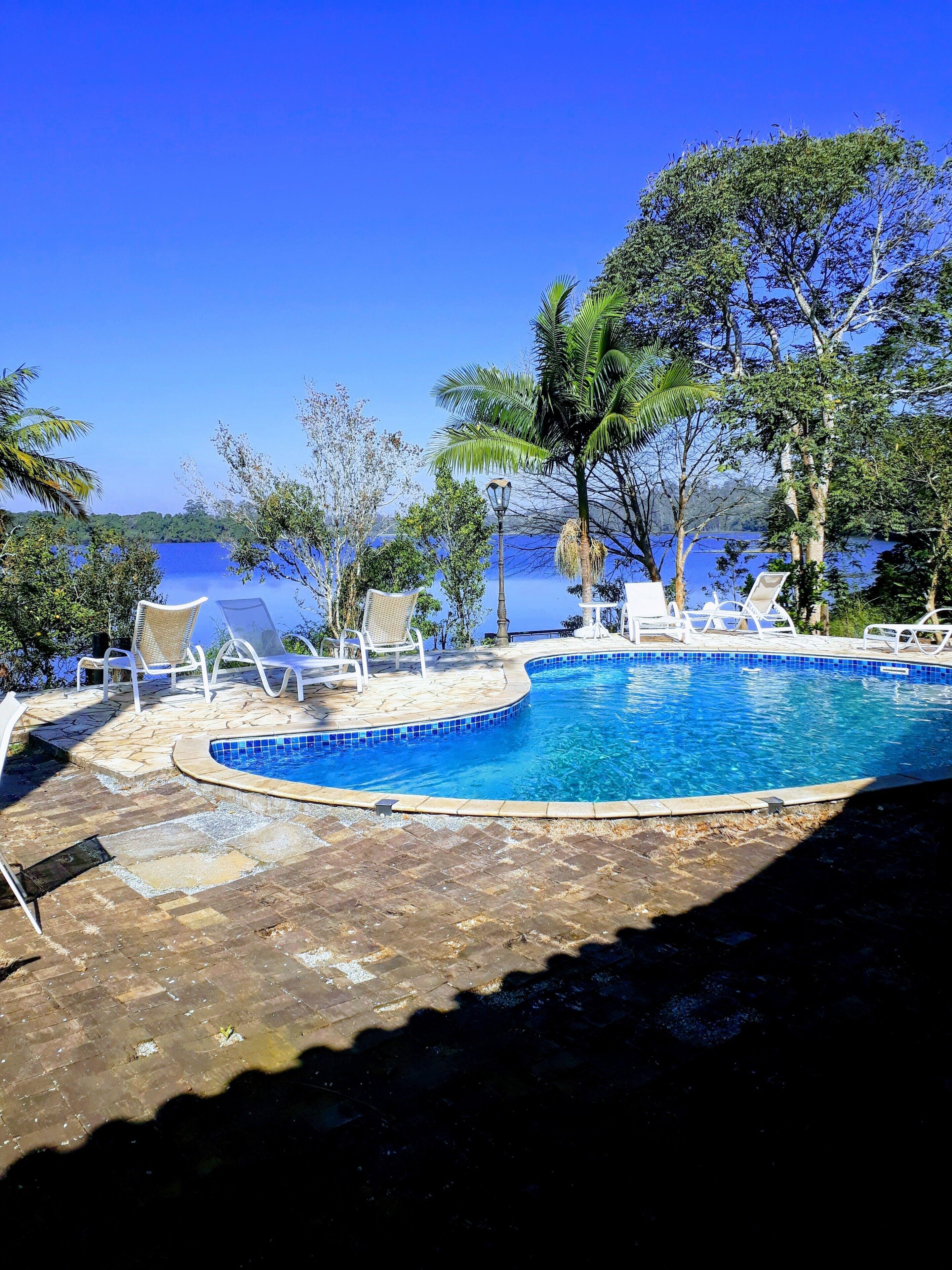 STUDIO WITH SAIBRO TENNIS BOARD, BEAUTIFUL POOL, FIELD, AND EMBARKED FISHING