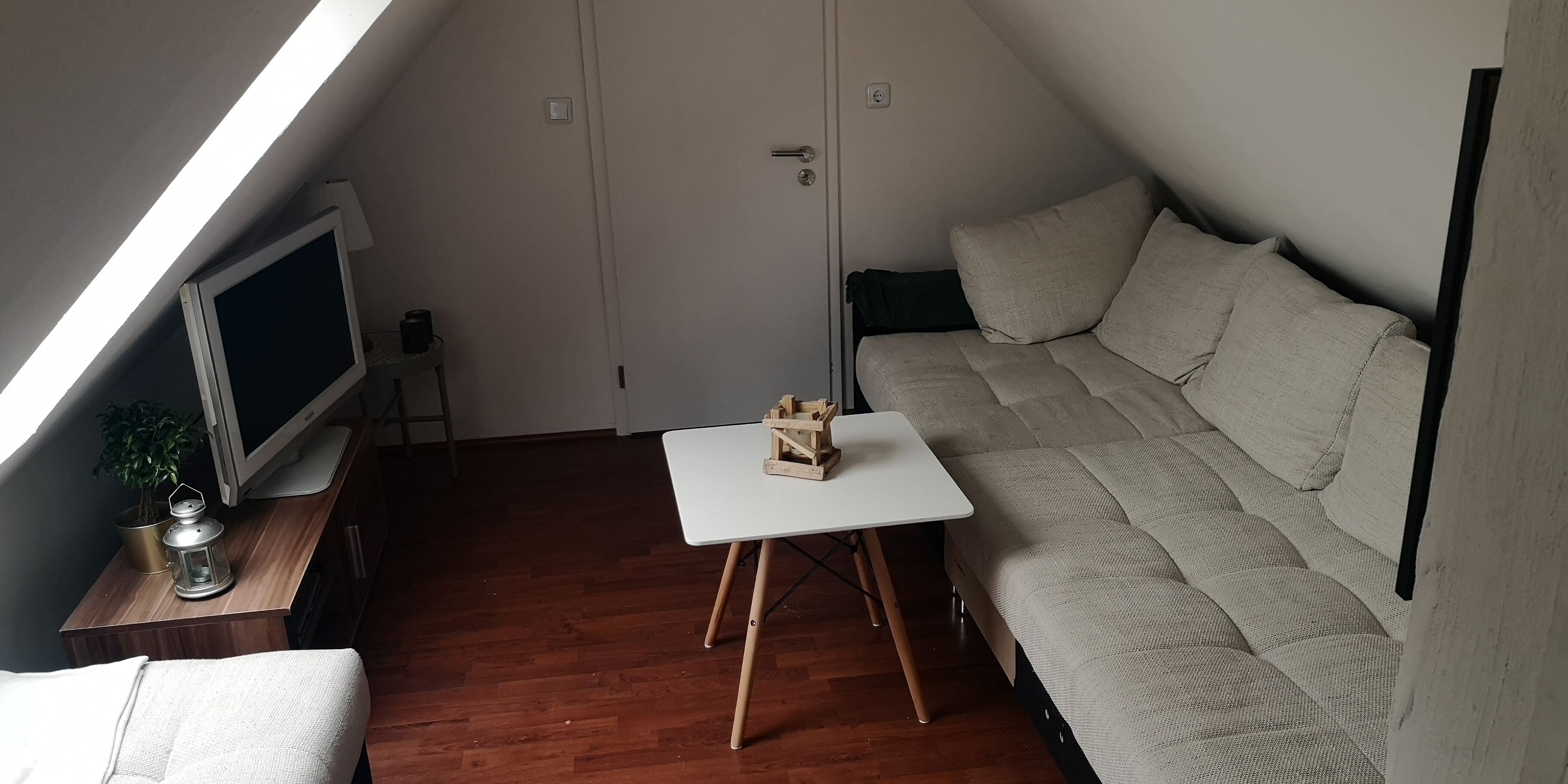 Duplex apartment on the bathing lake near Kassel