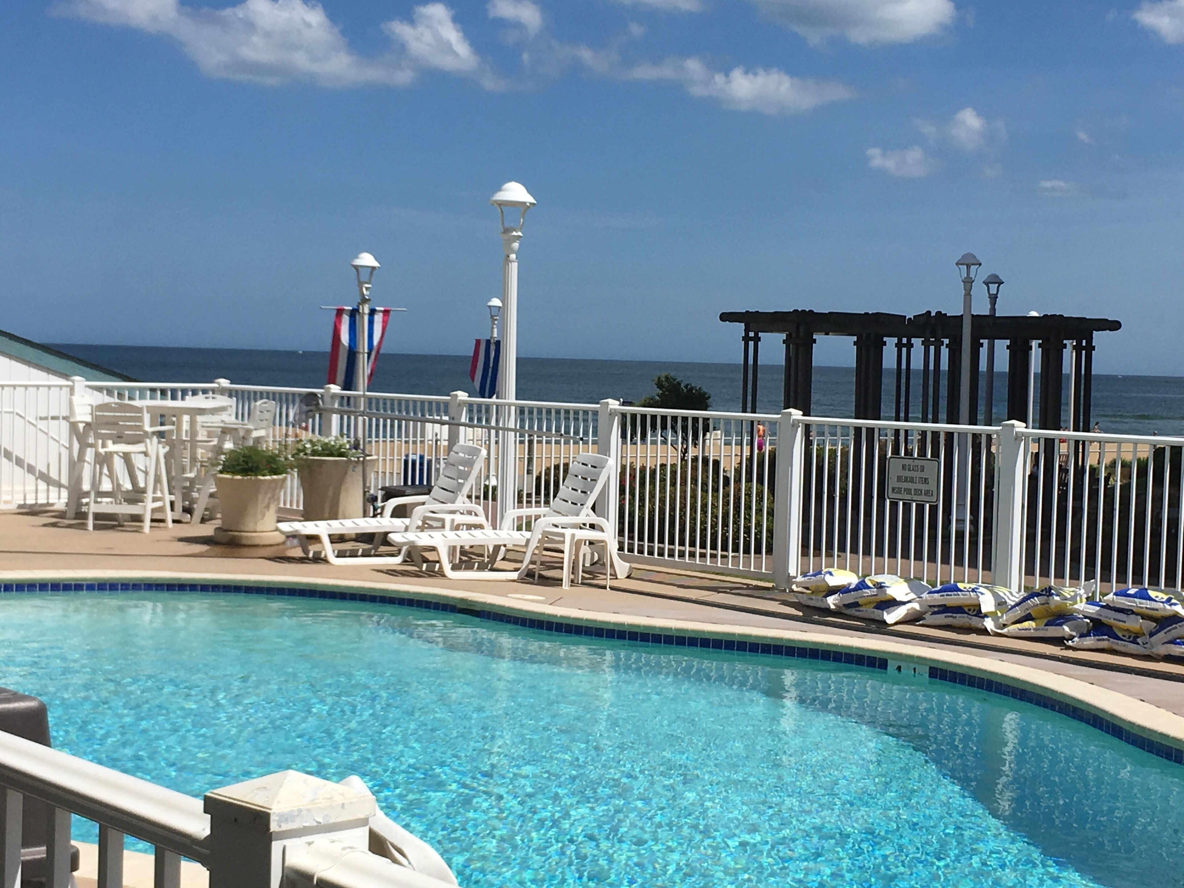 Virginia Beach Oceanfront Studio, Boardwalk, Beach, Pool